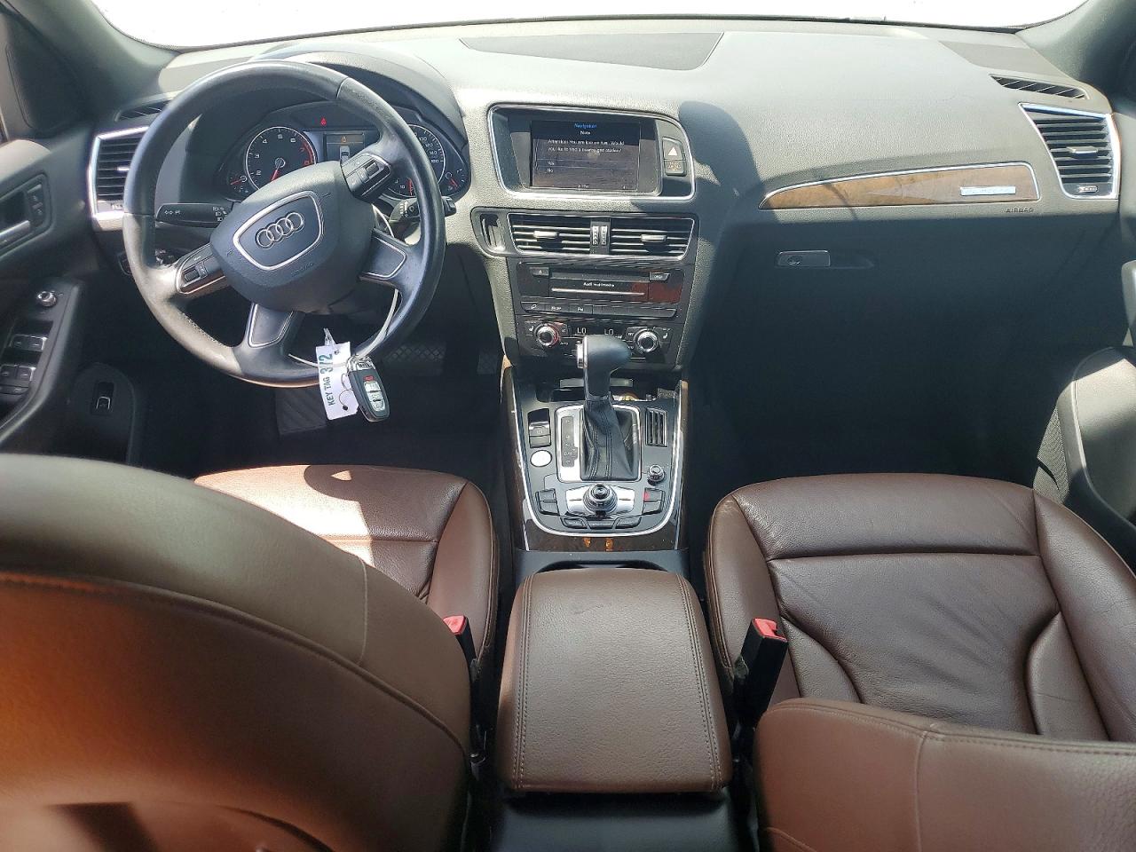 2014 Audi Q5 Premium Plus Beige vin: WA1LFAFP9EA020068