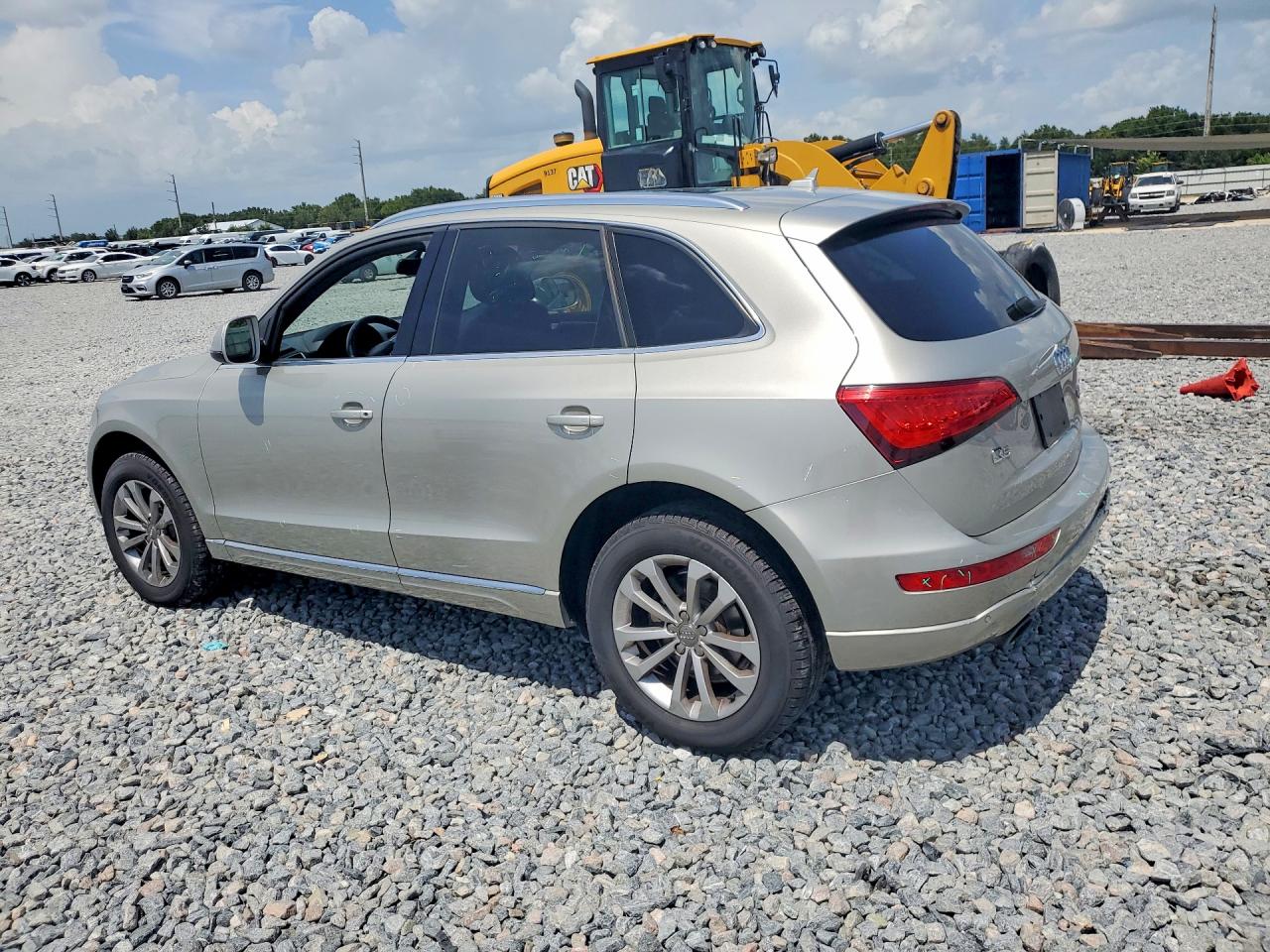 2014 Audi Q5 Premium Plus Beige vin: WA1LFAFP9EA020068