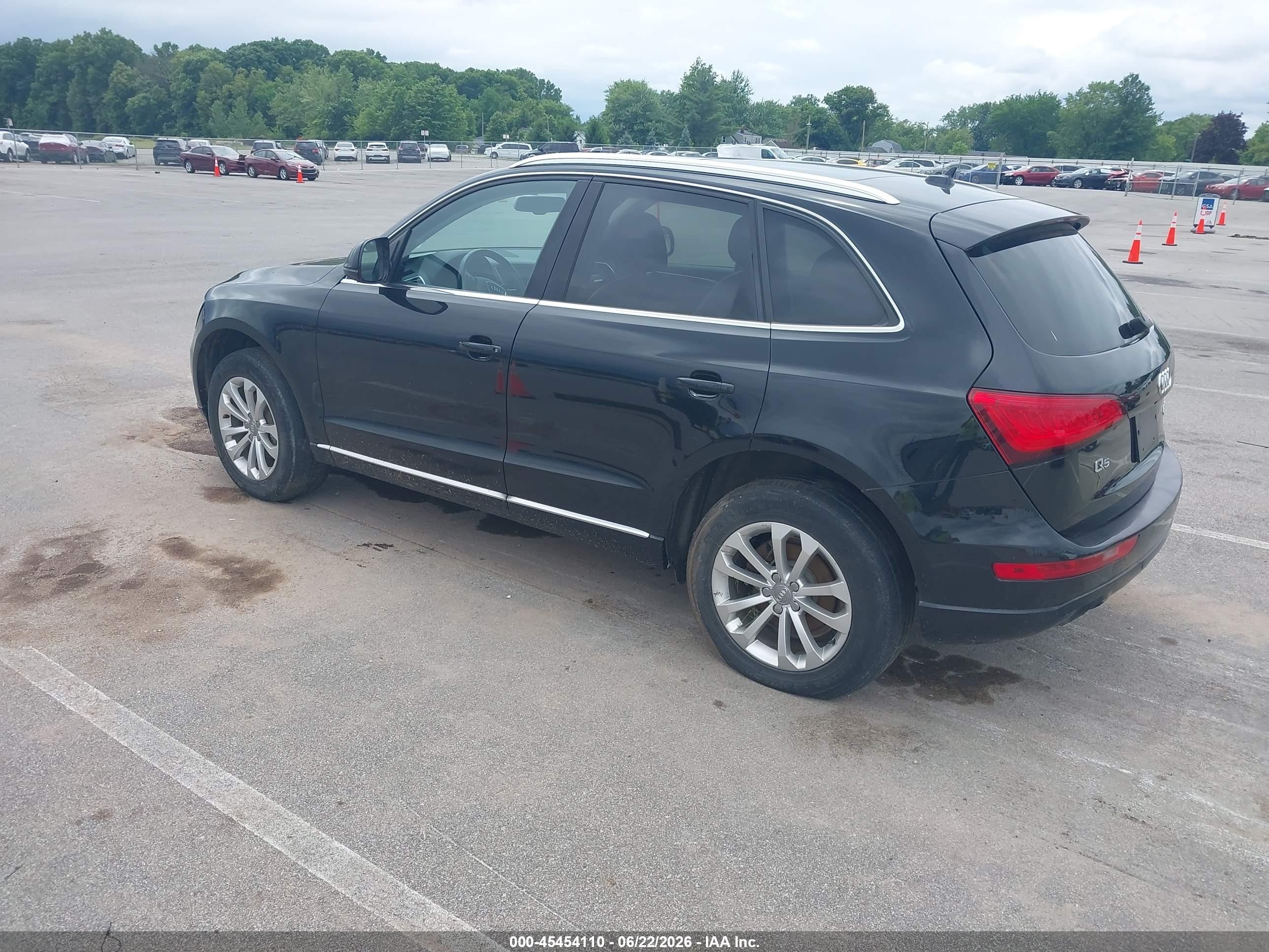 2014 Audi Q5 2.0t Premium Black vin: WA1LFAFP9EA022533