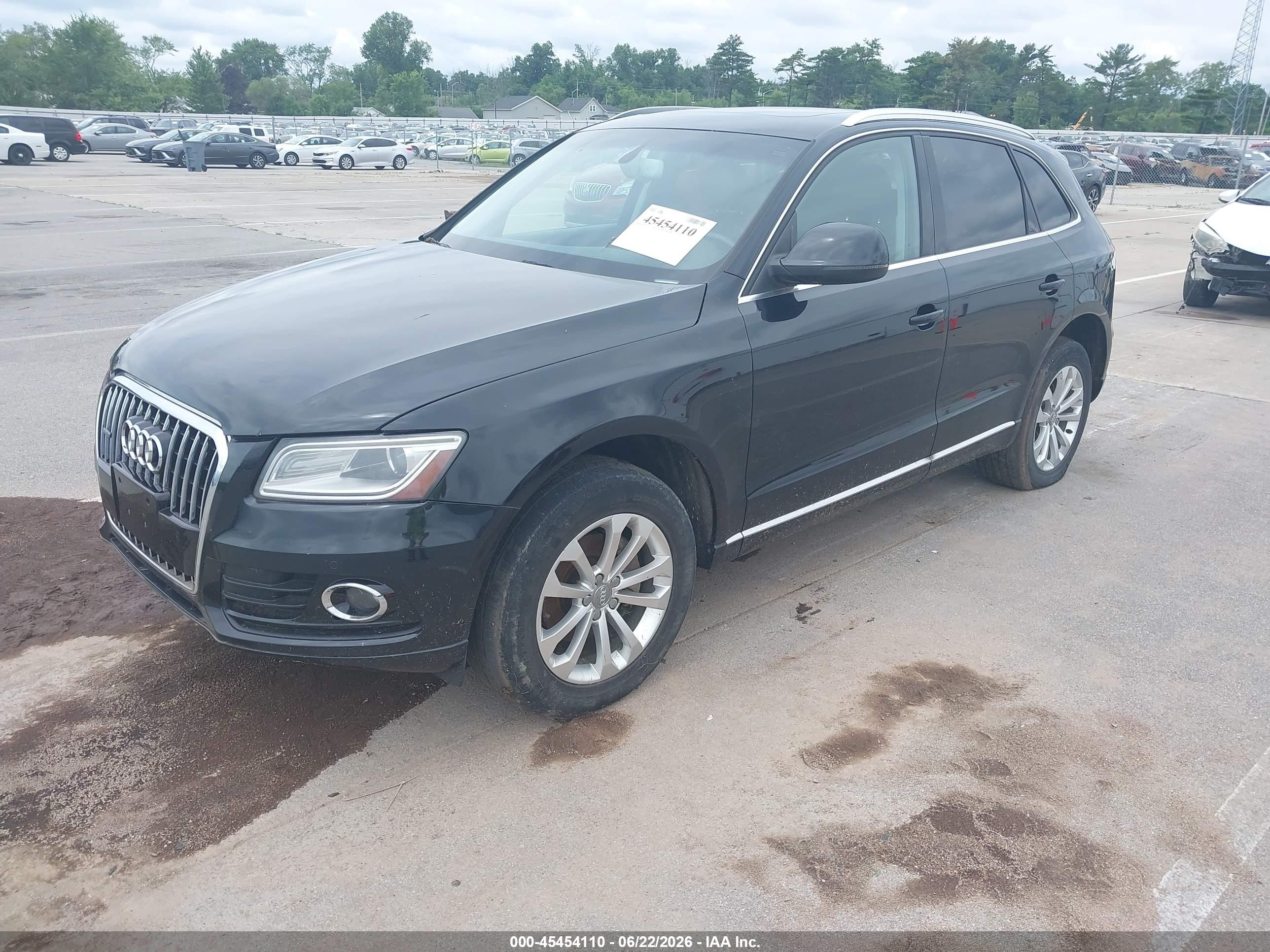 2014 Audi Q5 2.0t Premium Black vin: WA1LFAFP9EA022533