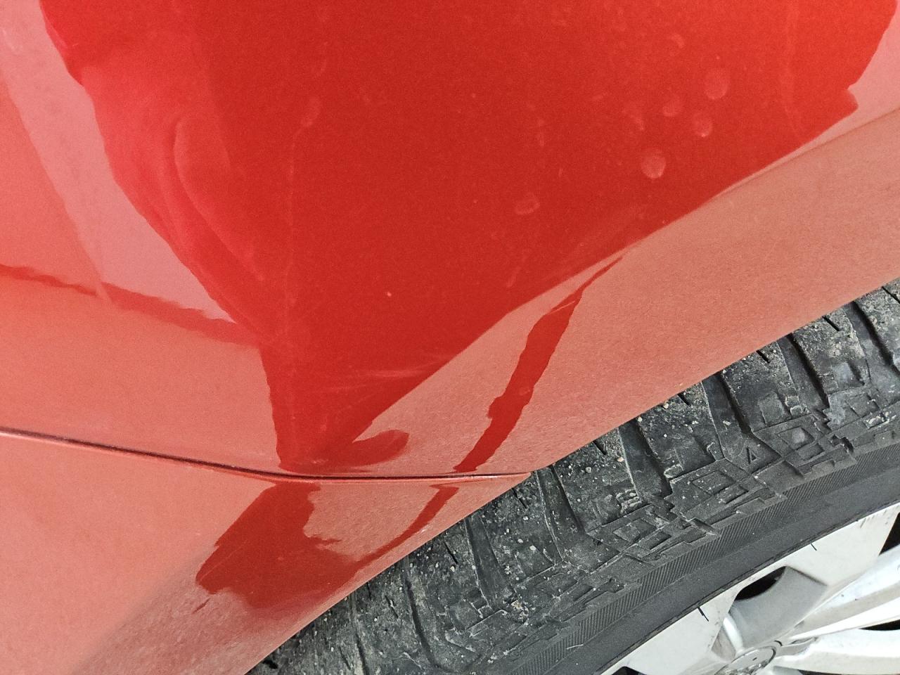 2014 Audi Q5 Premium Plus Orange vin: WA1LFAFP9EA028879 Damage: Right Qtr Panel, Heavy Scratch, 1/2 To 1 Inch