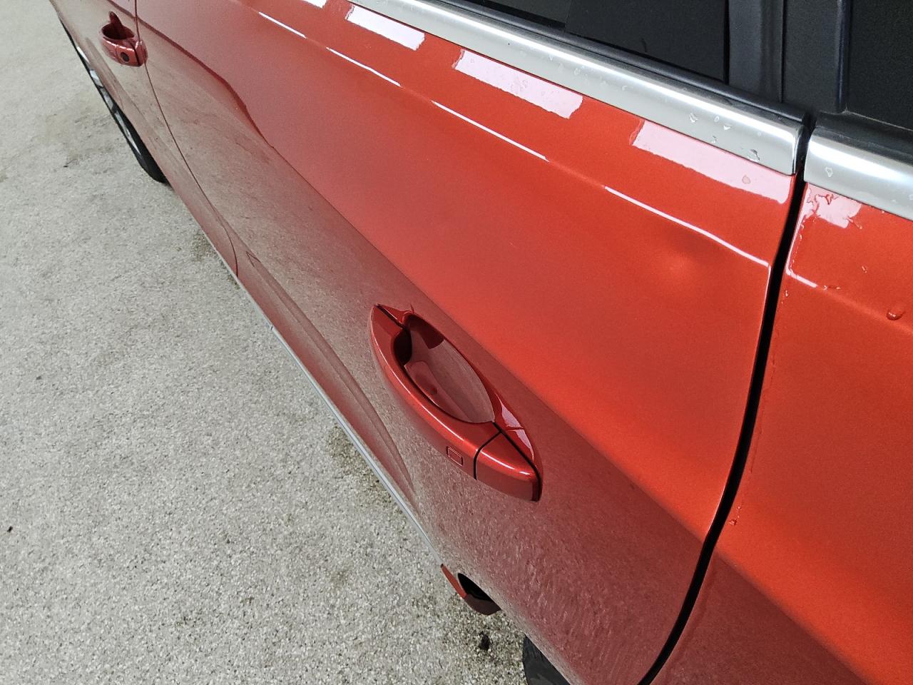 2014 Audi Q5 Premium Plus Orange vin: WA1LFAFP9EA028879 Damage: Left Rear Door, Hail Damage, 3