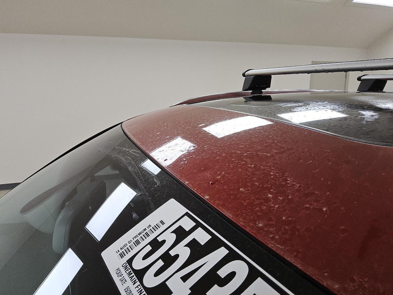 2014 Audi Q5 Premium Plus Orange vin: WA1LFAFP9EA028879 Damage: Roof Panel, Hail Damage, 10 Or More