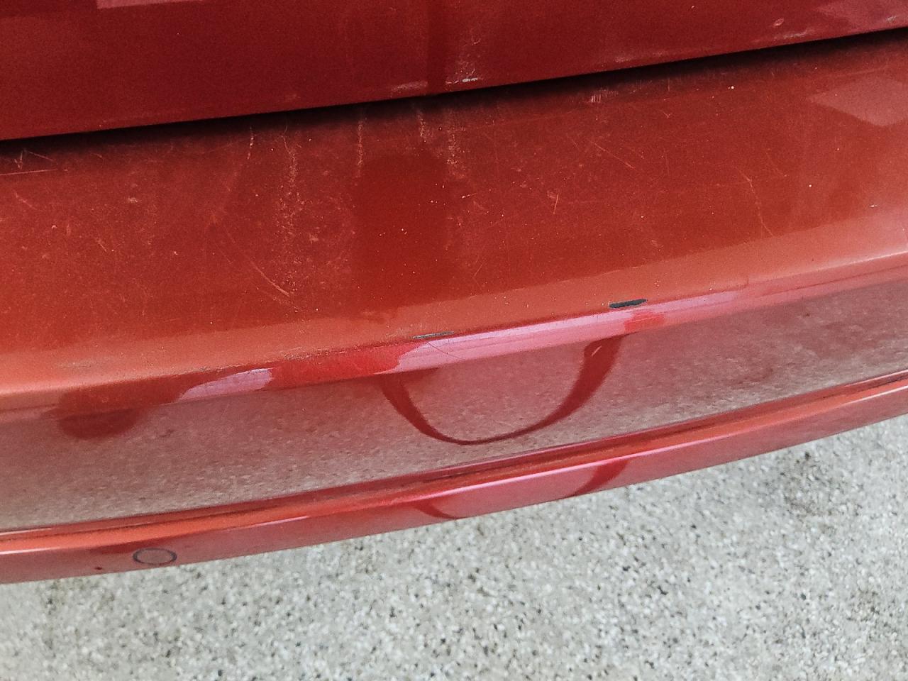 2014 Audi Q5 Premium Plus Orange vin: WA1LFAFP9EA028879 Damage: Rear Bumper, Heavy Scratch, 1 To 2 Inches