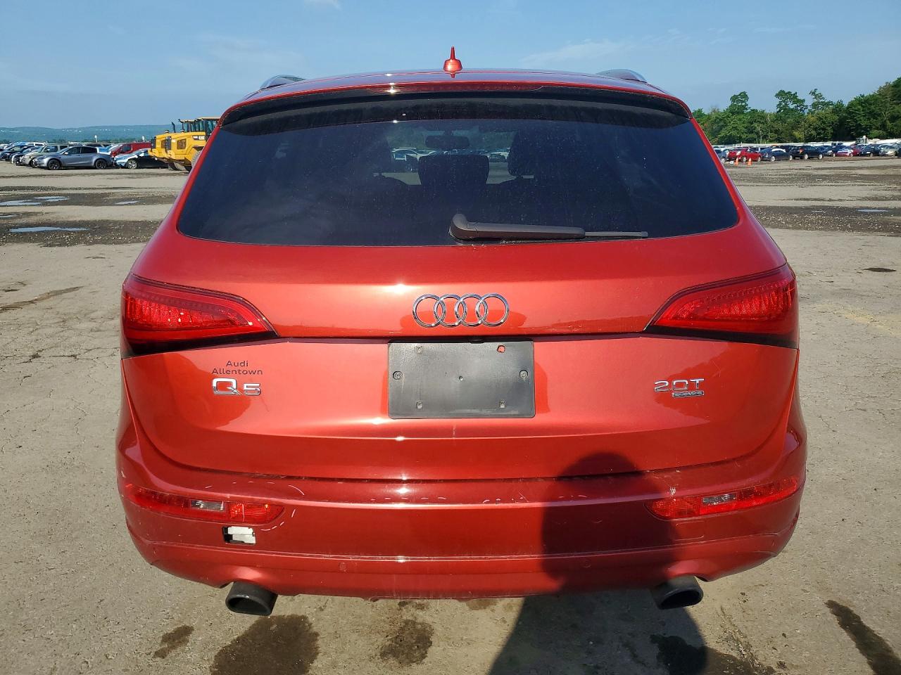 2014 Audi Q5 Premium Plus Red vin: WA1LFAFP9EA039509