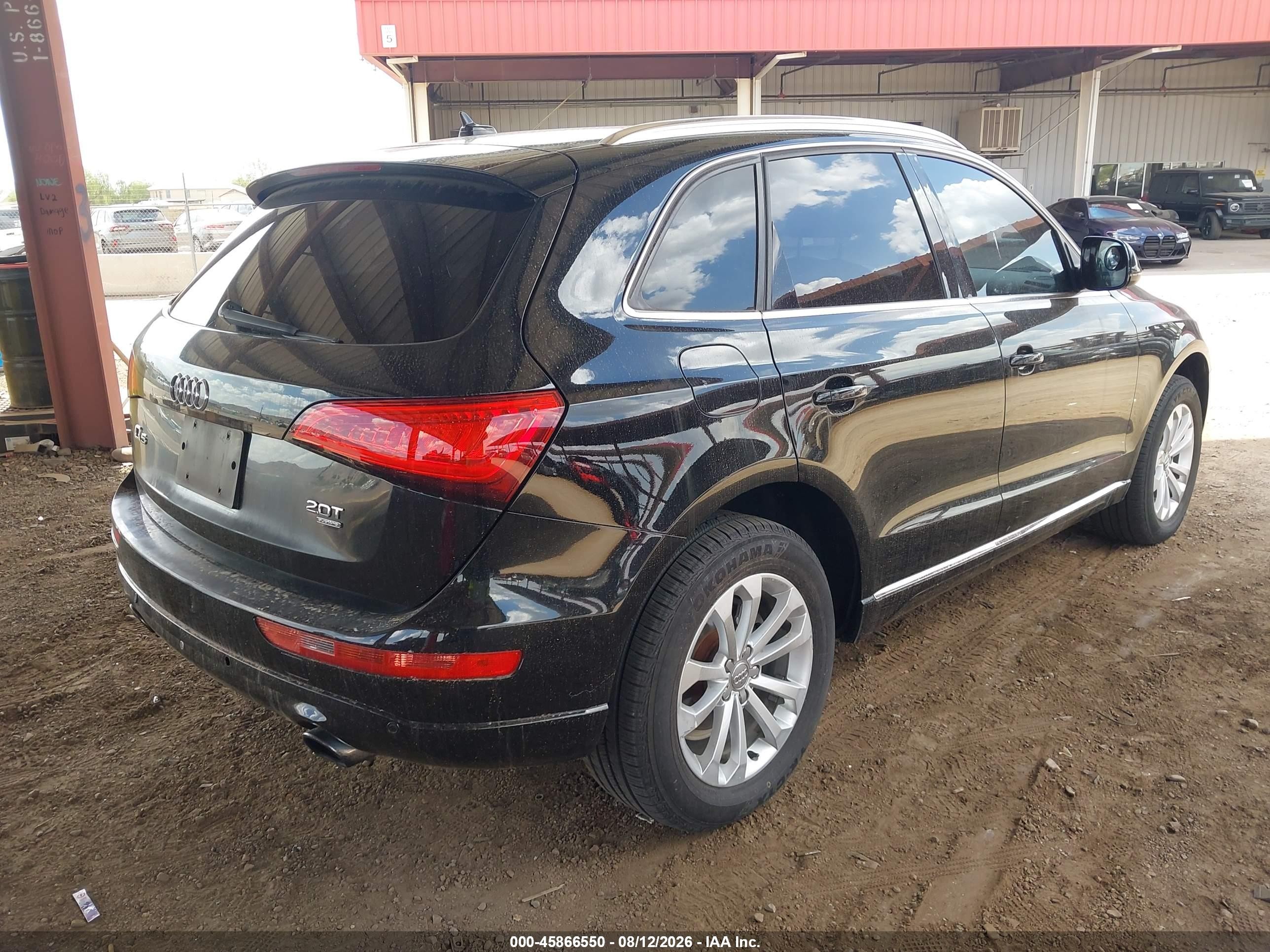 2014 Audi Q5 2.0t Premium Black vin: WA1LFAFP9EA043835