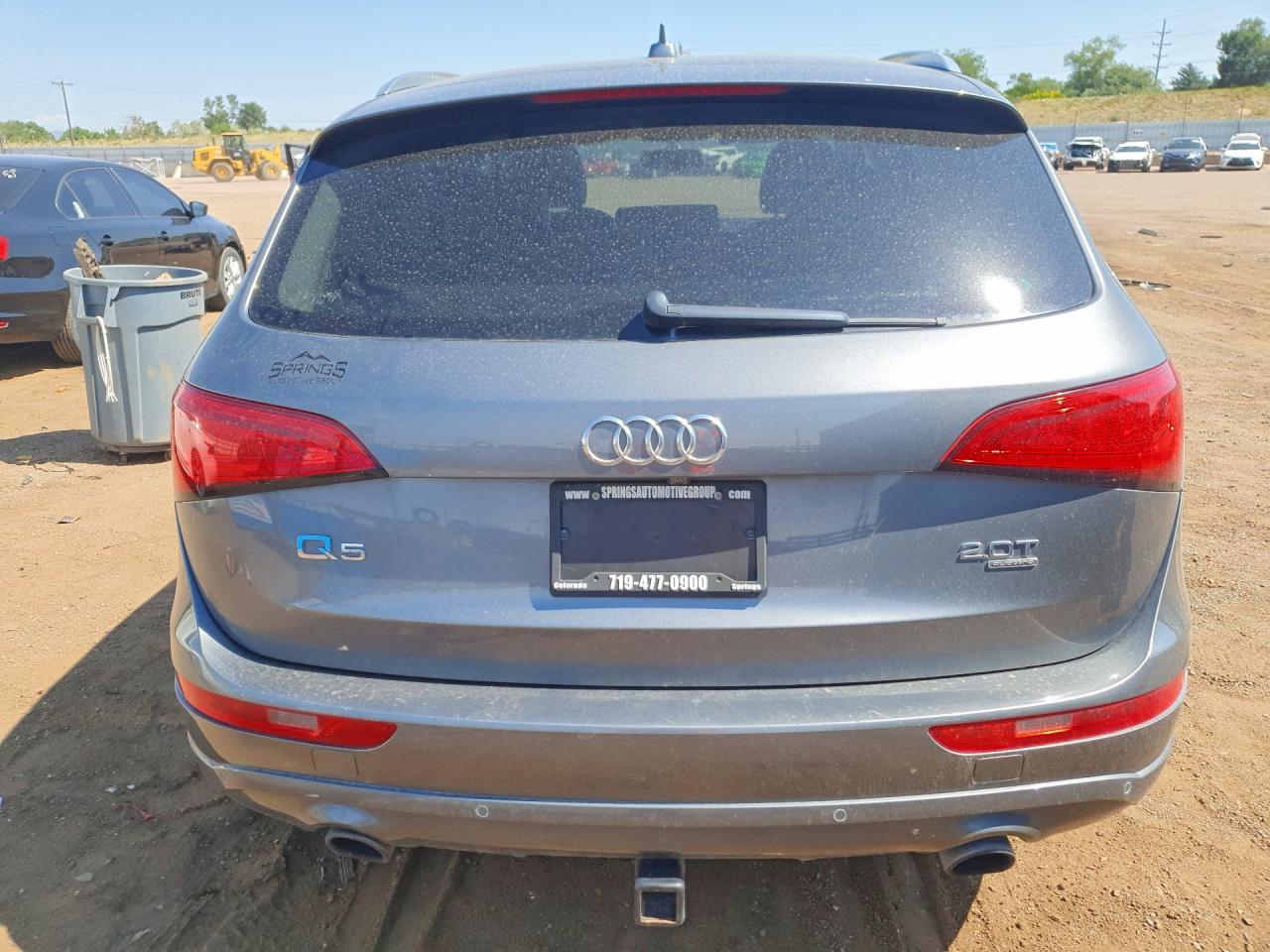 2014 Audi Q5 Premium Plus Gray vin: WA1LFAFP9EA081694