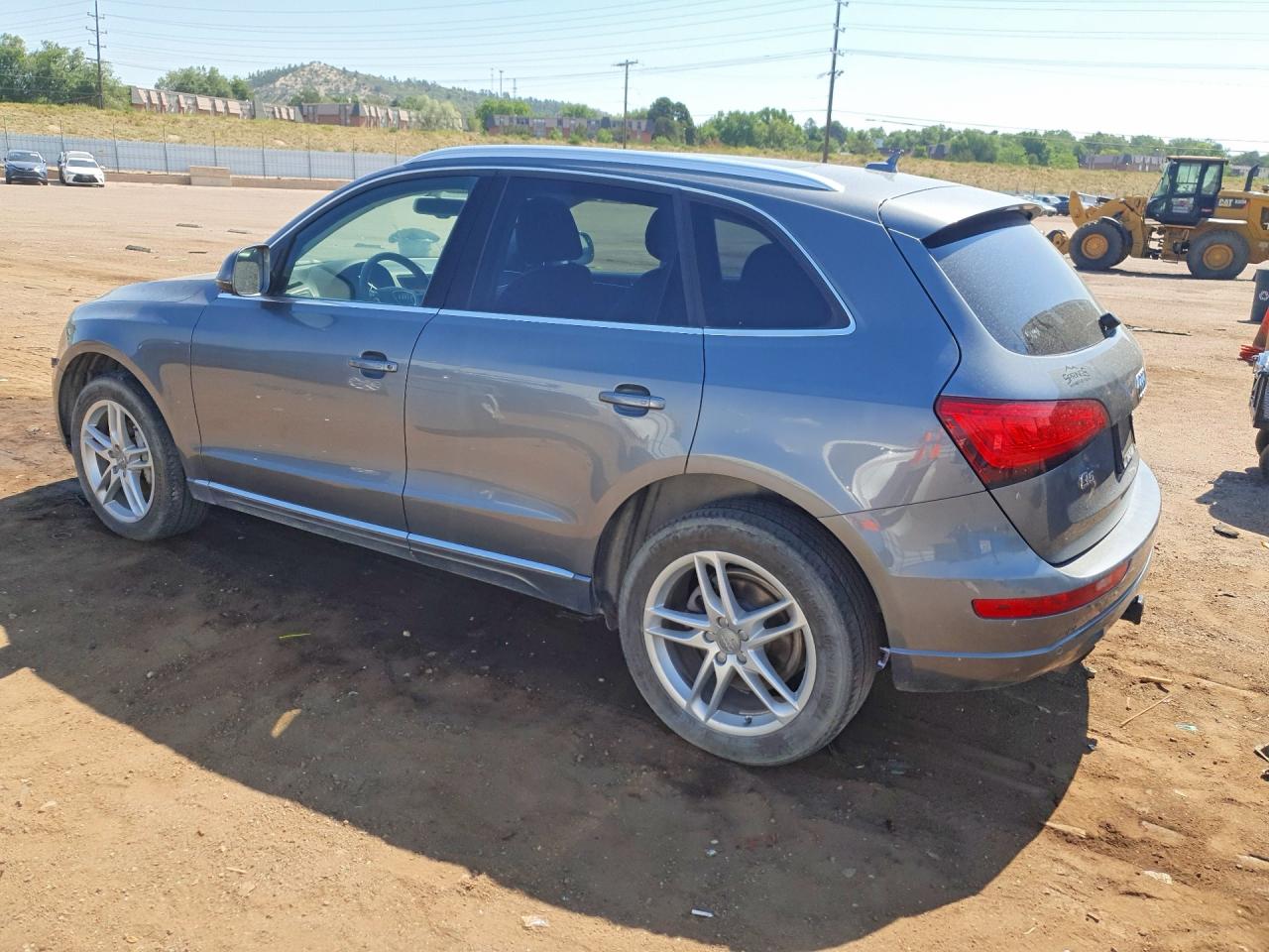 2014 Audi Q5 Premium Plus Gray vin: WA1LFAFP9EA081694