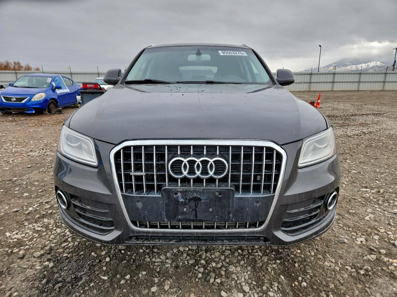 2014 Audi Q5 Premium Plus Gray vin: WA1LFAFP9EA100194
