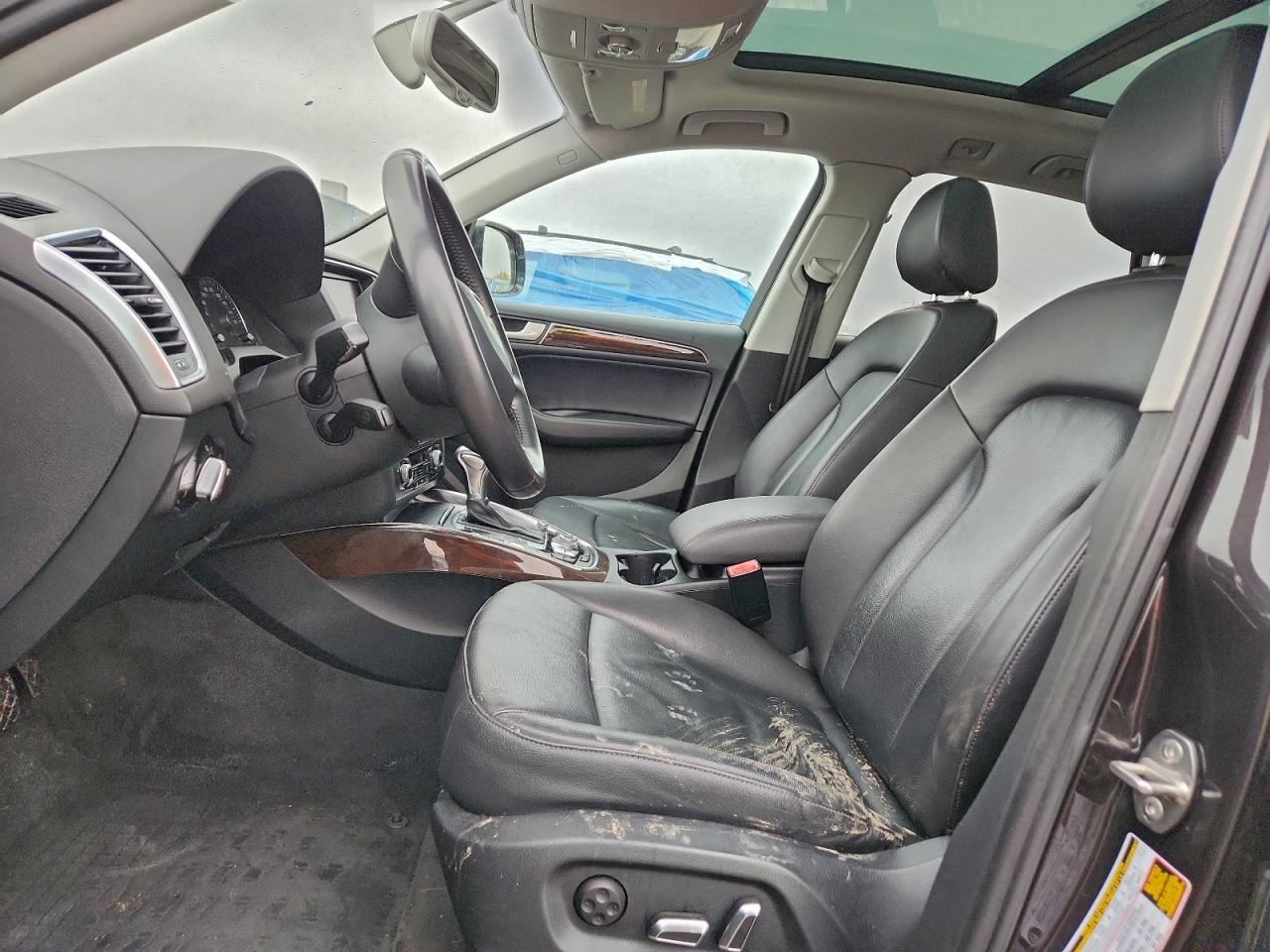2014 Audi Q5 Premium Plus Gray vin: WA1LFAFP9EA100194