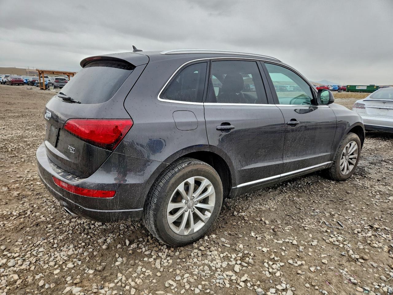 2014 Audi Q5 Premium Plus Gray vin: WA1LFAFP9EA100194