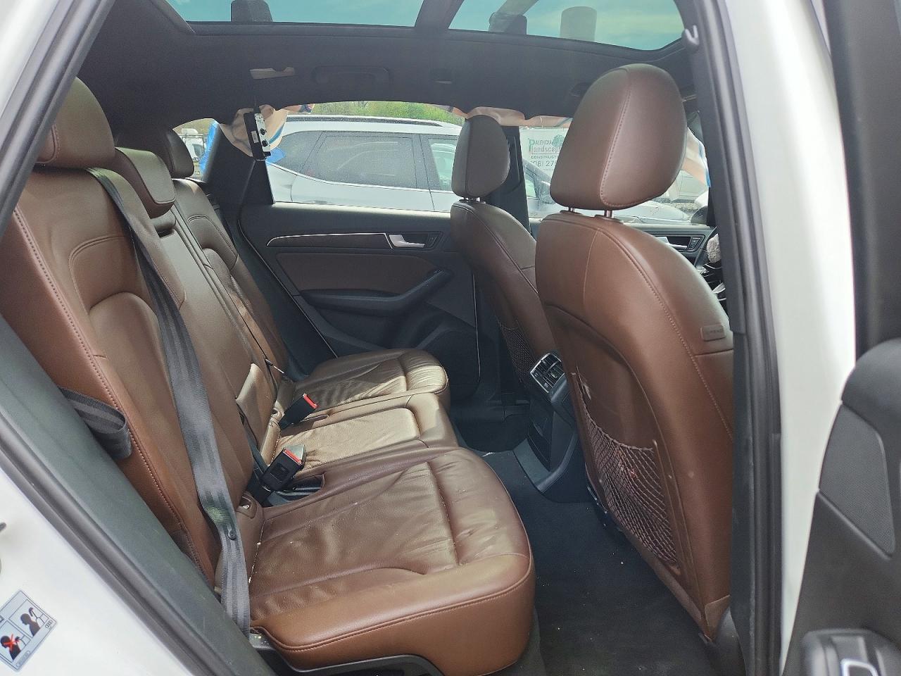 2014 Audi Q5 Premium Plus White vin: WA1LFAFP9EA108554