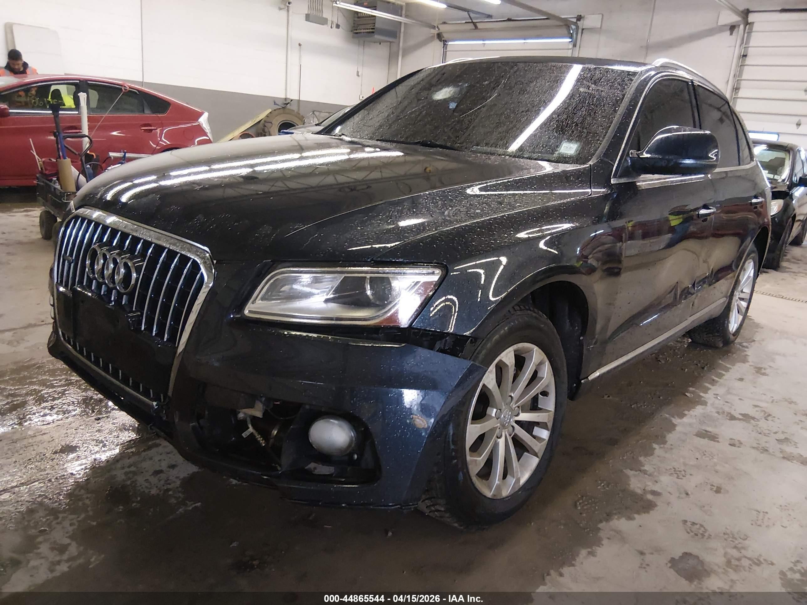 2015 Audi Q5 2.0t Premium Dark Blue vin: WA1LFAFP9FA061253