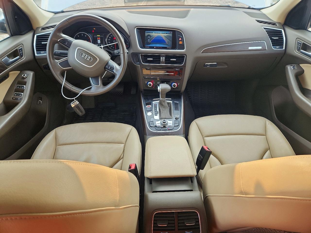 2015 Audi Q5 Premium Plus White vin: WA1LFAFP9FA072334