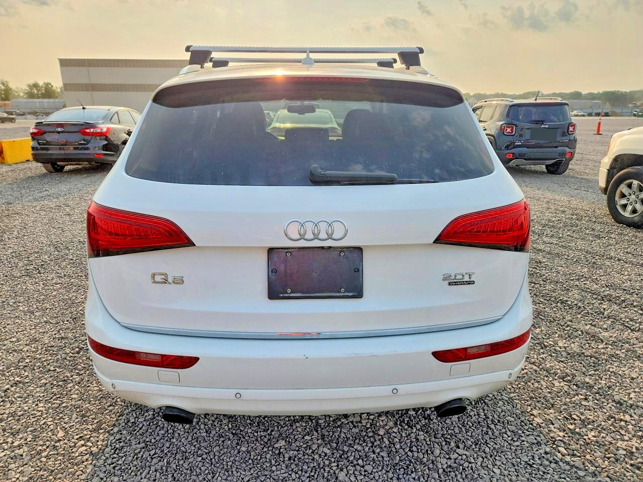 2015 Audi Q5 Premium Plus White vin: WA1LFAFP9FA072334