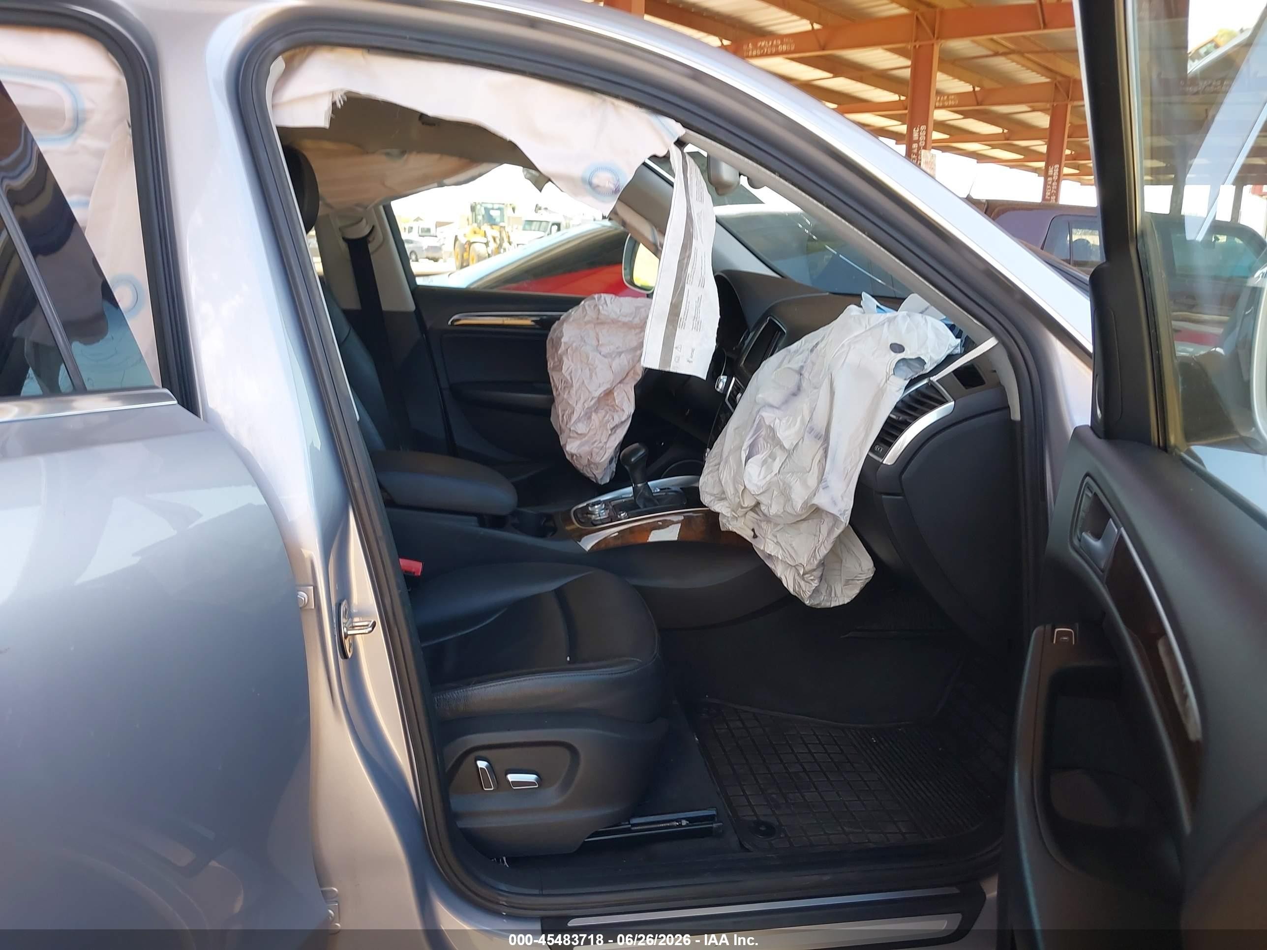 2015 Audi Q5 2.0t Premium Silver vin: WA1LFAFP9FA076772