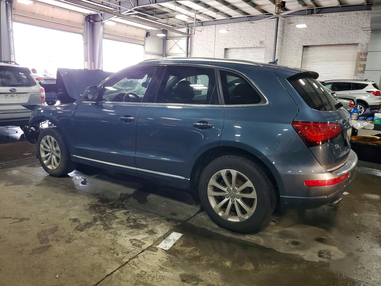 2015 Audi Q5 Premium Plus Blue vin: WA1LFAFP9FA081258