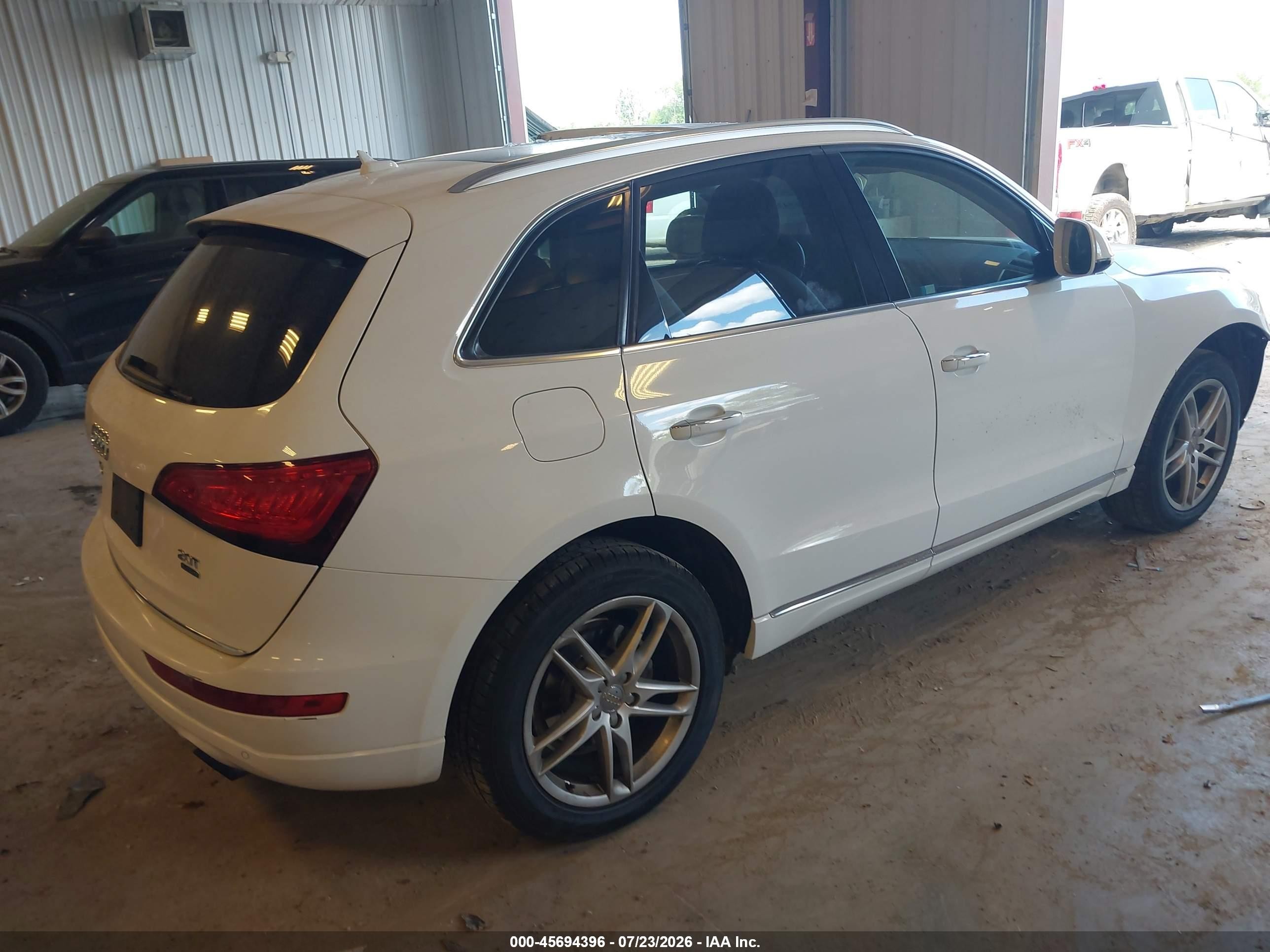 2015 Audi Q5 2.0t Premium White vin: WA1LFAFP9FA081776