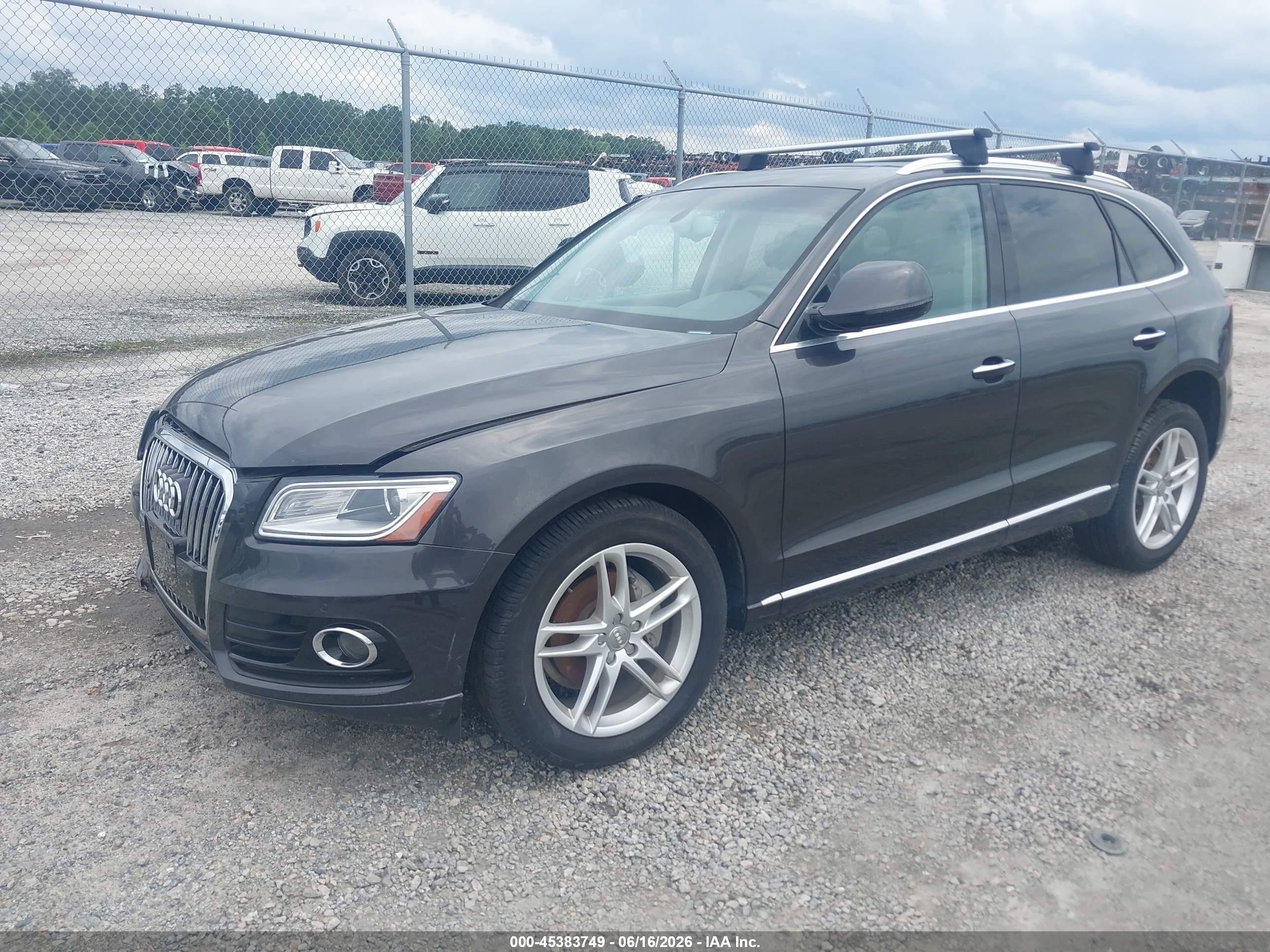 2015 Audi Q5 2.0t Premium Gray vin: WA1LFAFP9FA085178