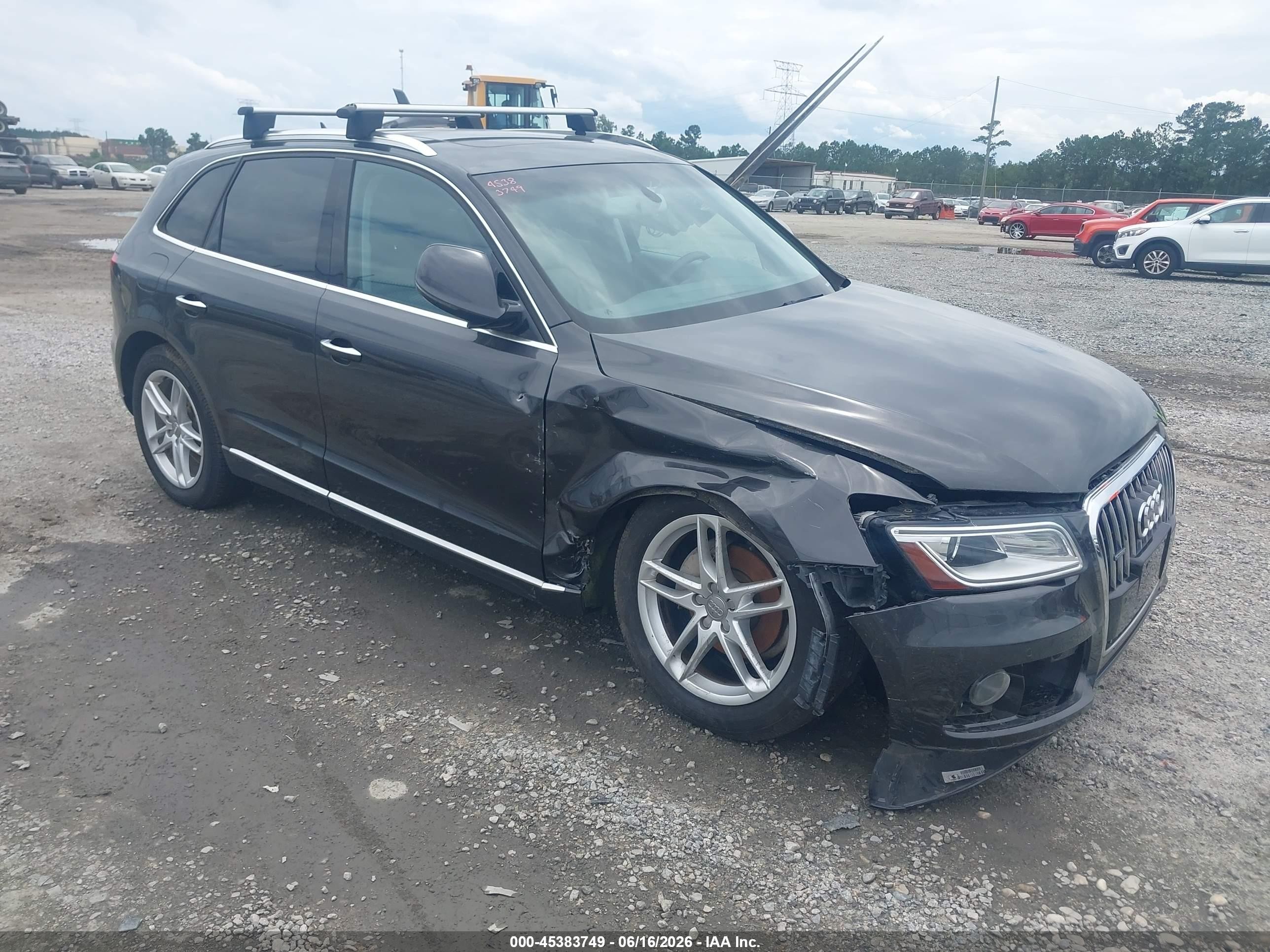 2015 Audi Q5 2.0t Premium Gray vin: WA1LFAFP9FA085178