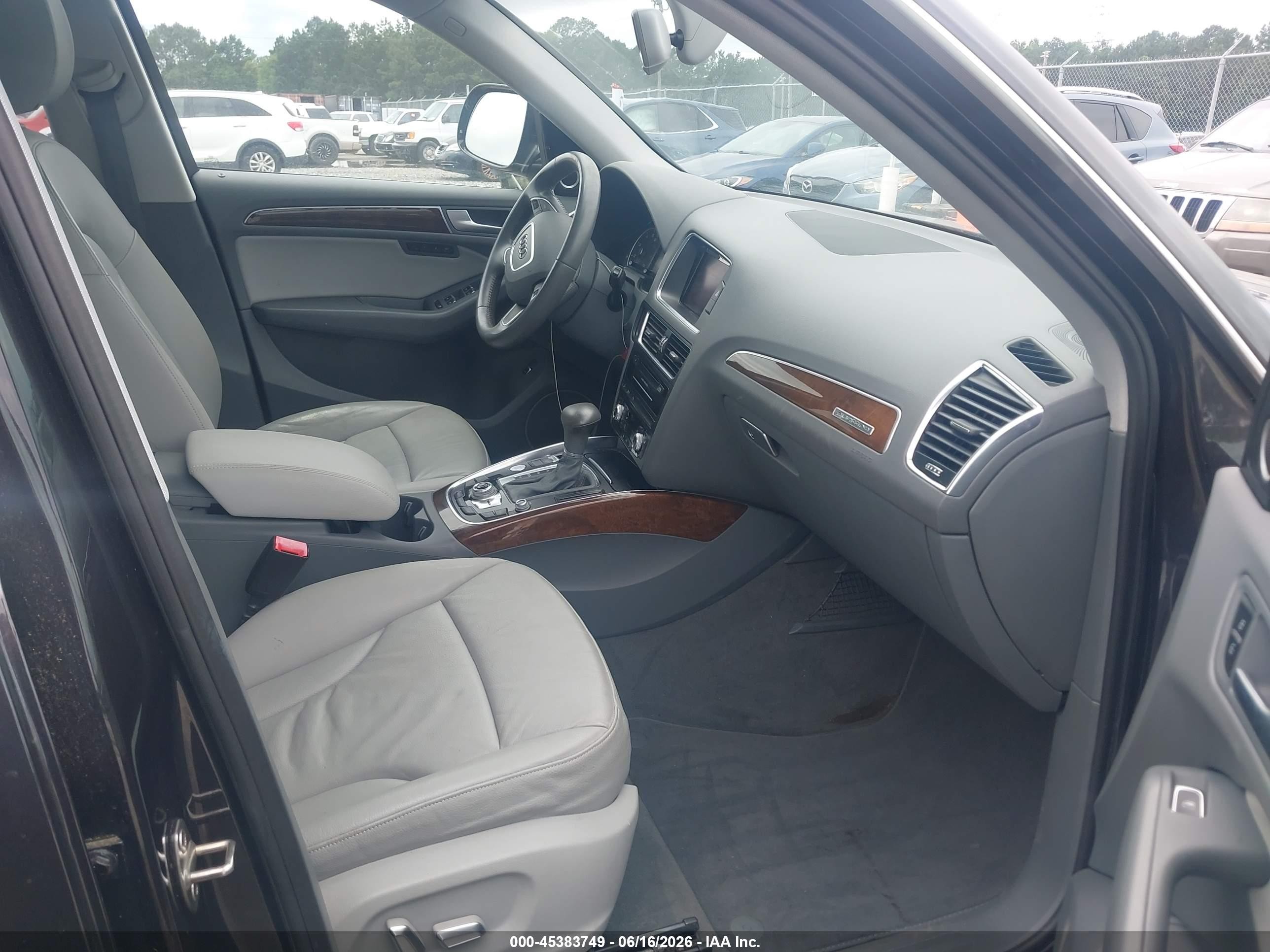 2015 Audi Q5 2.0t Premium Gray vin: WA1LFAFP9FA085178