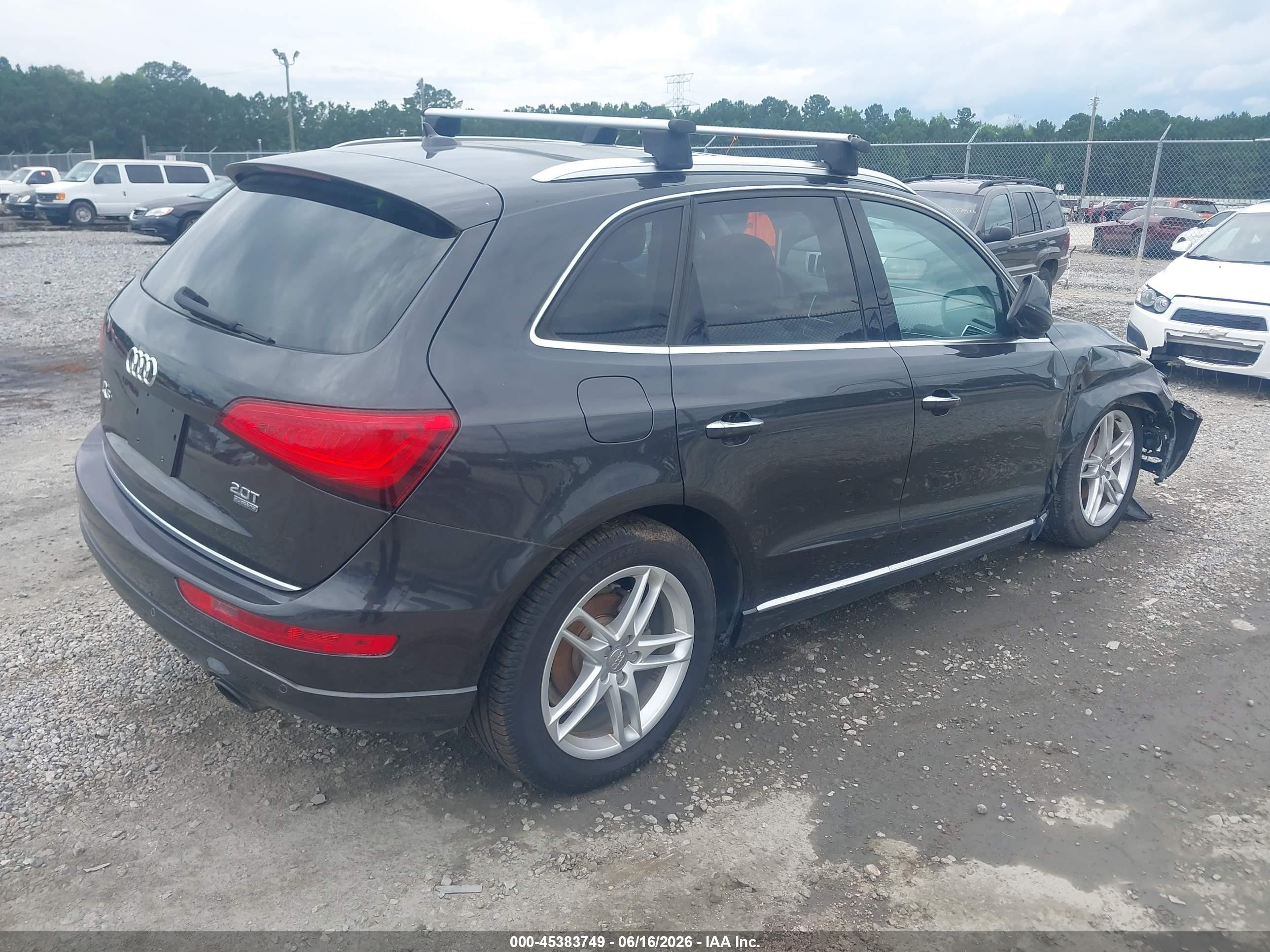 2015 Audi Q5 2.0t Premium Gray vin: WA1LFAFP9FA085178