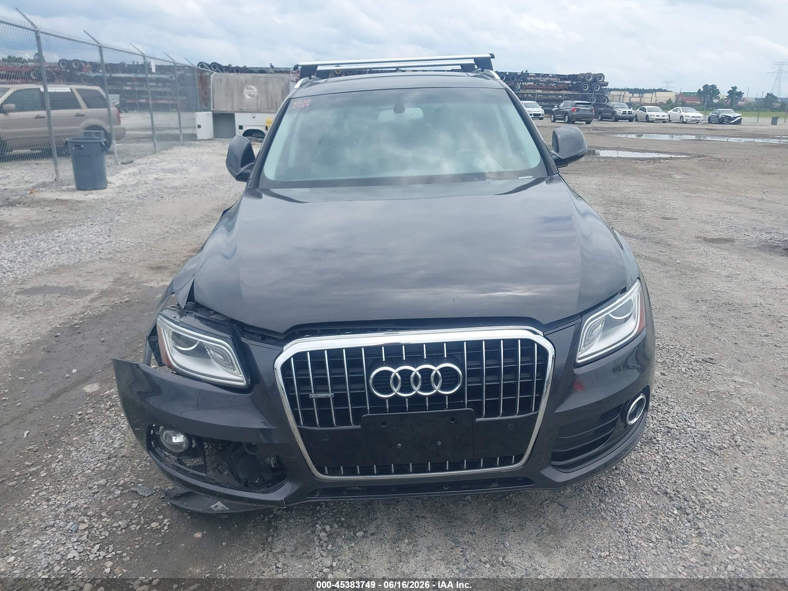 2015 Audi Q5 2.0t Premium Gray vin: WA1LFAFP9FA085178