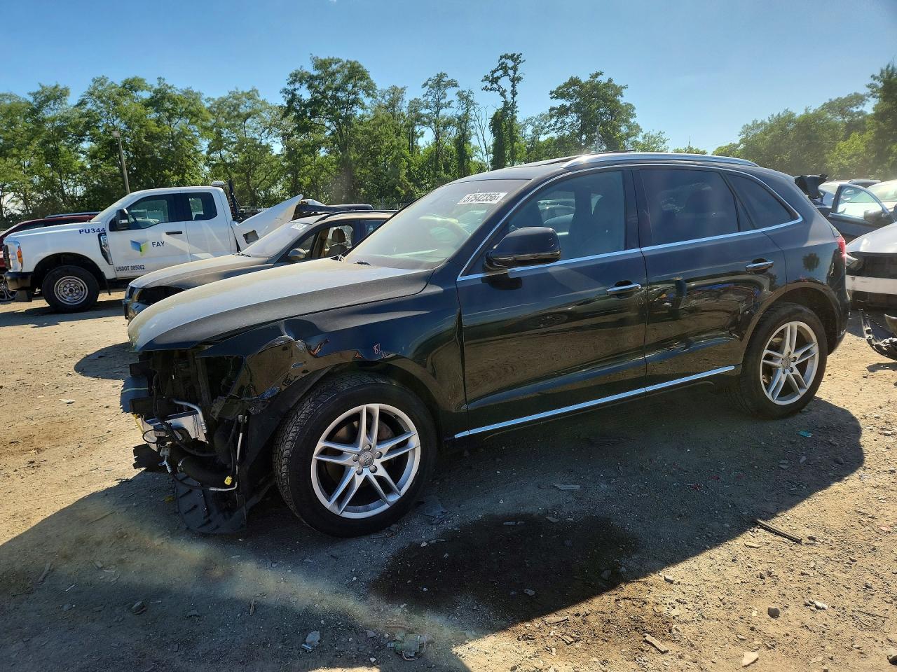 2015 Audi Q5 Premium Plus Black vin: WA1LFAFP9FA089084
