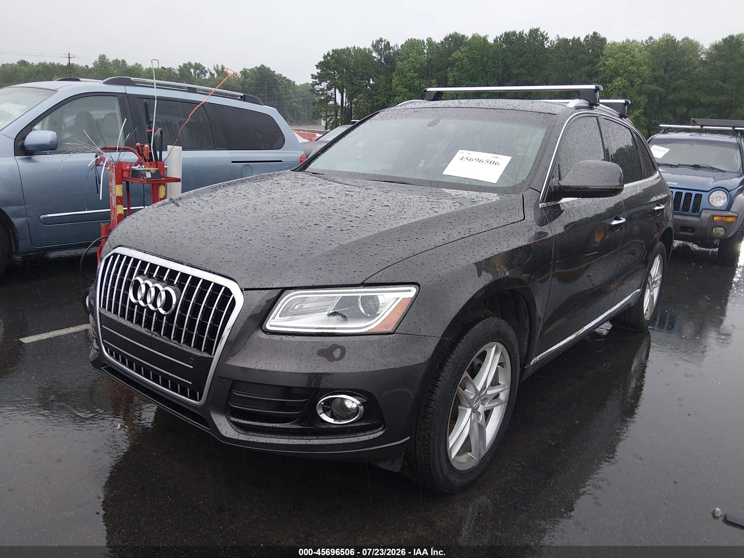 2015 Audi Q5 2.0t Premium Gray vin: WA1LFAFP9FA102657