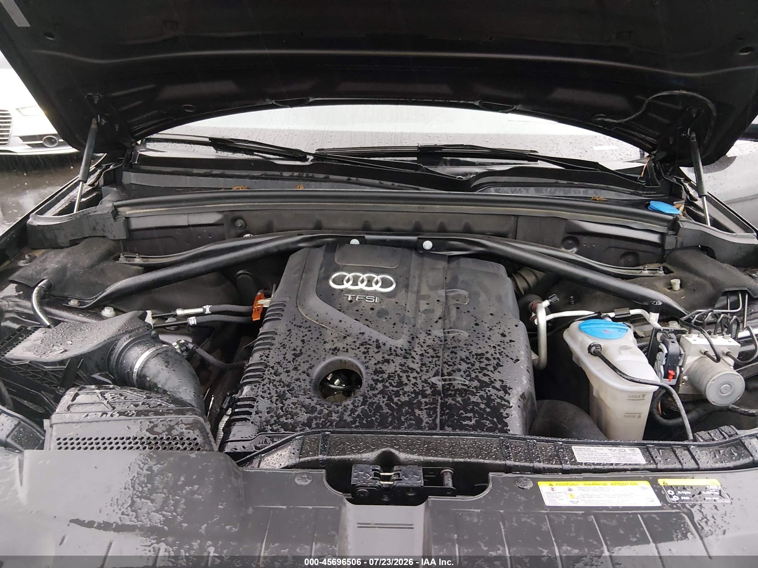 2015 Audi Q5 2.0t Premium Gray vin: WA1LFAFP9FA102657