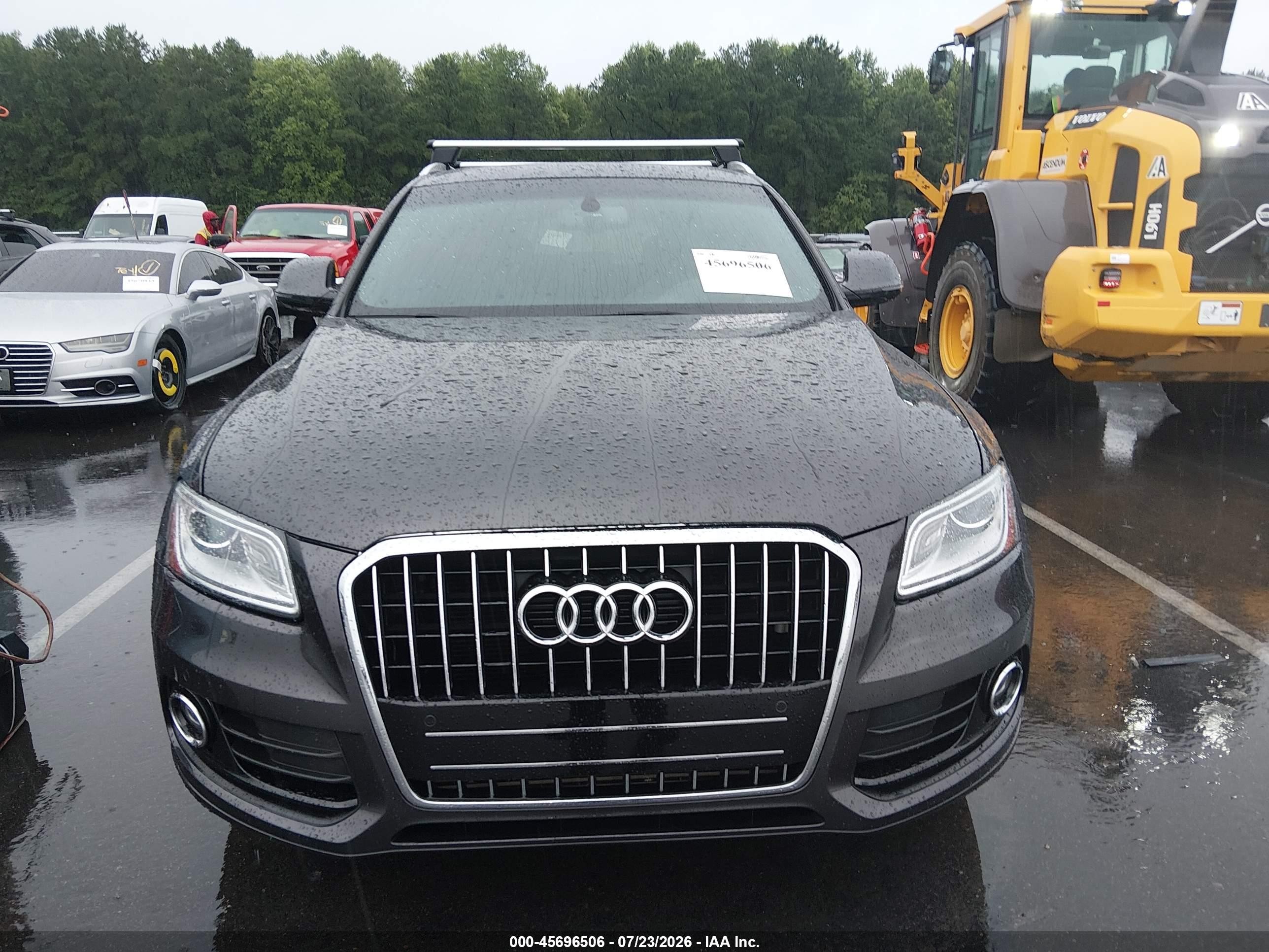2015 Audi Q5 2.0t Premium Gray vin: WA1LFAFP9FA102657