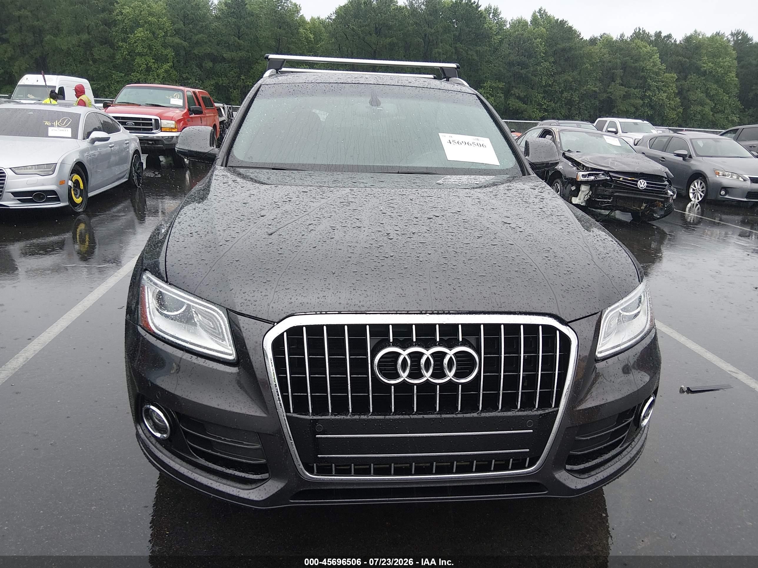 2015 Audi Q5 2.0t Premium Gray vin: WA1LFAFP9FA102657