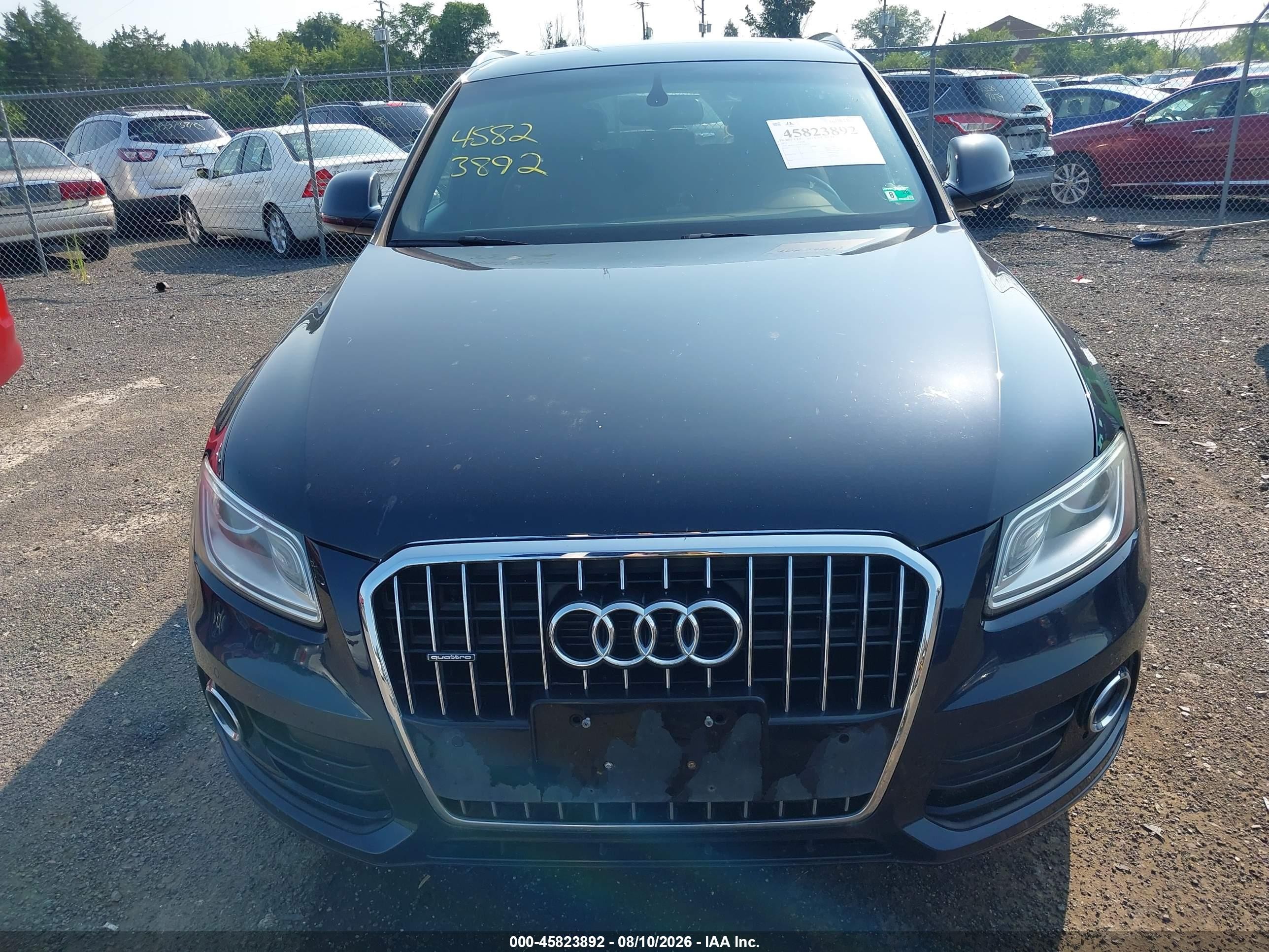 2015 Audi Q5 2.0t Premium Blue vin: WA1LFAFP9FA124979