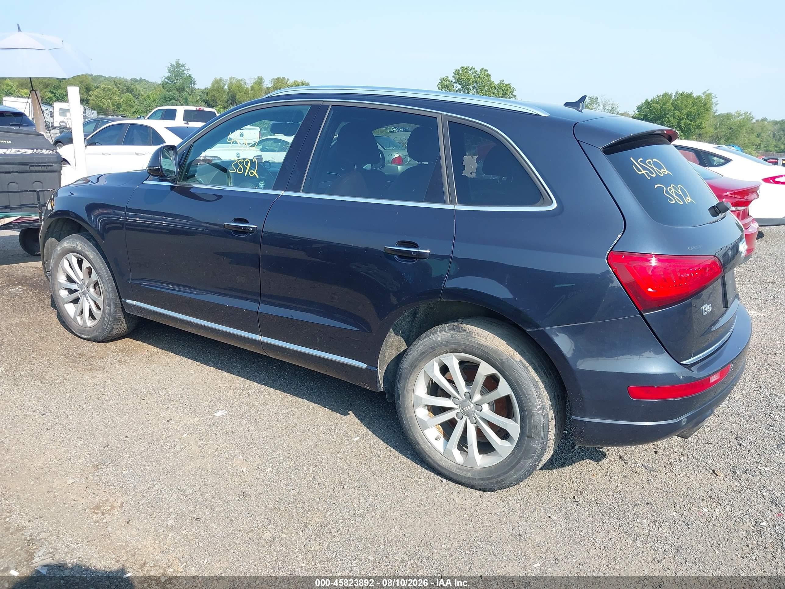 2015 Audi Q5 2.0t Premium Blue vin: WA1LFAFP9FA124979