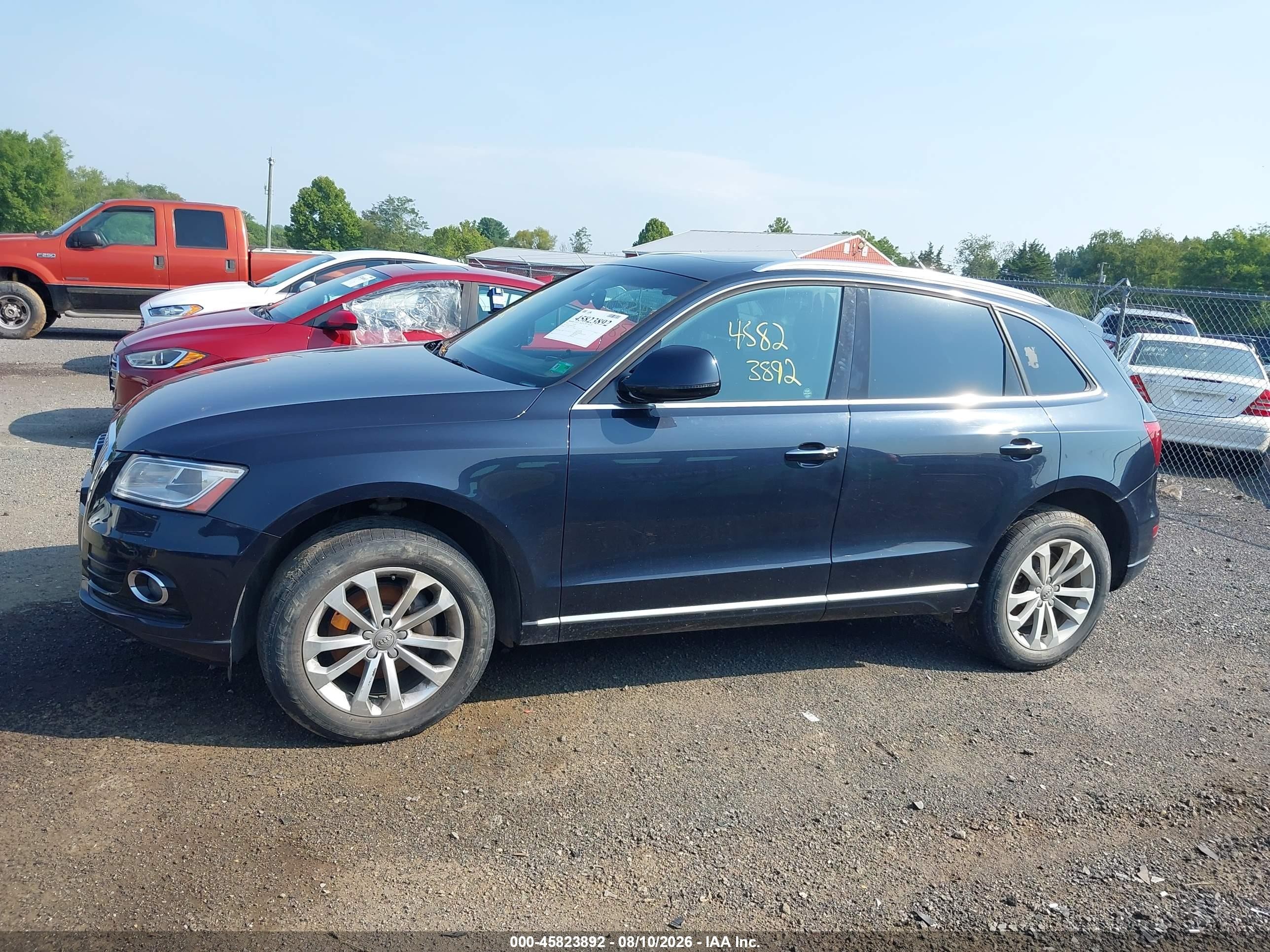 2015 Audi Q5 2.0t Premium Blue vin: WA1LFAFP9FA124979