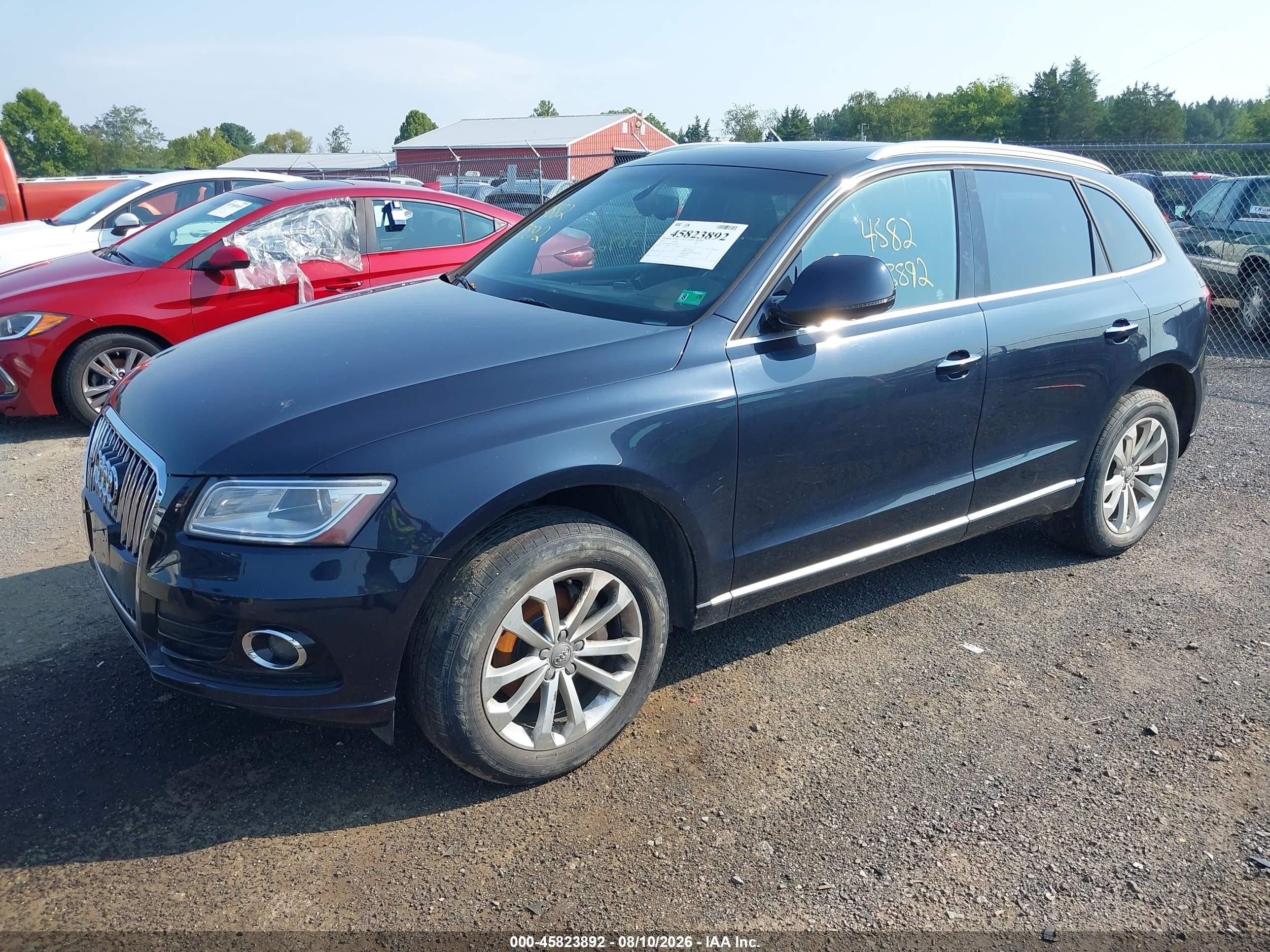 2015 Audi Q5 2.0t Premium Blue vin: WA1LFAFP9FA124979
