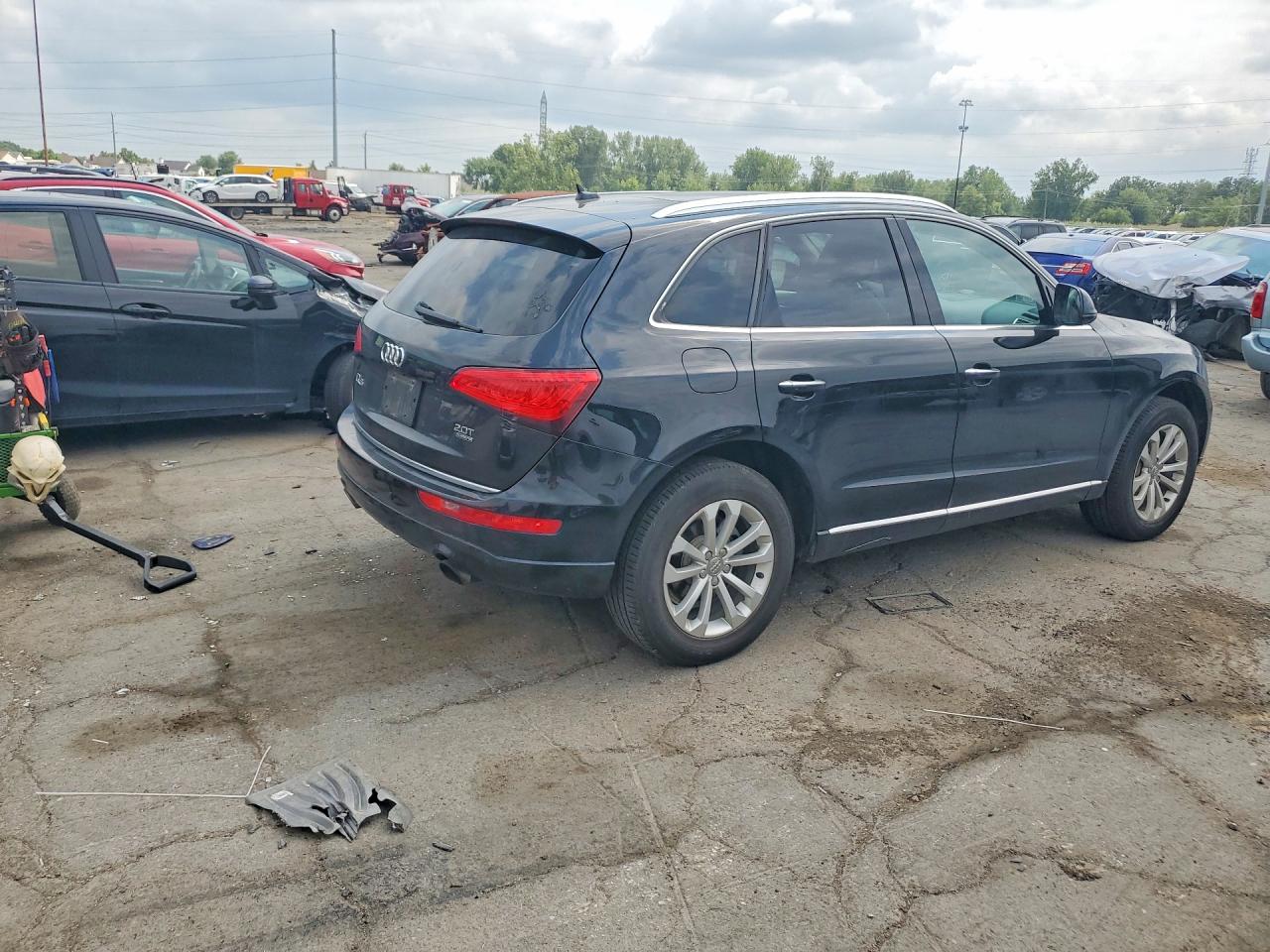 2015 Audi Q5 Premium Plus Black vin: WA1LFAFP9FA143371