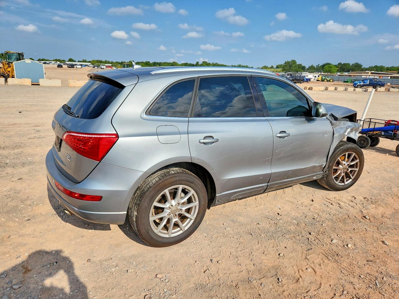 2011 Audi Q5 Premium Plus Silver vin: WA1LFAFPXBA043371