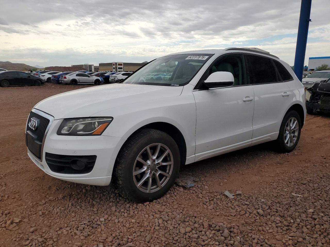 2011 Audi Q5 Premium Plus White vin: WA1LFAFPXBA050255