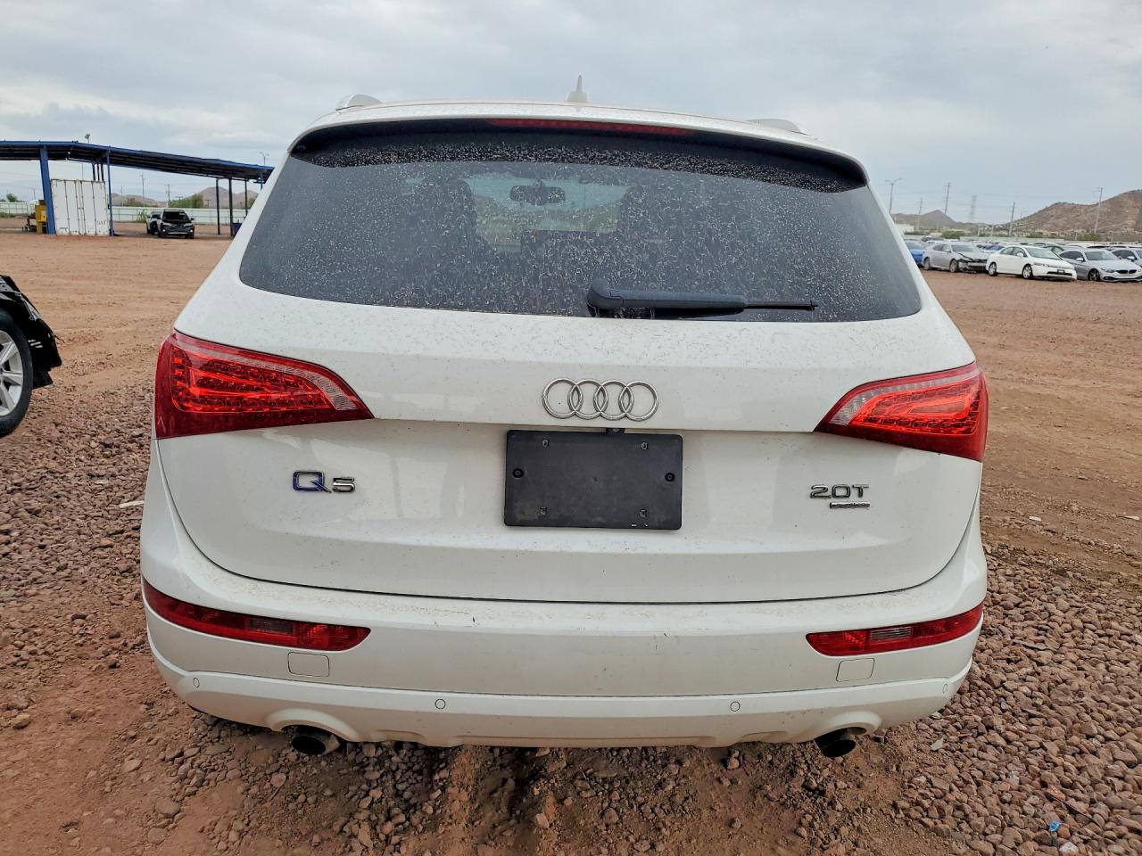 2011 Audi Q5 Premium Plus White vin: WA1LFAFPXBA050255