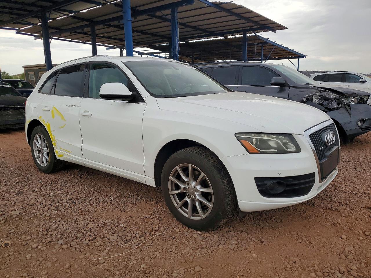 2011 Audi Q5 Premium Plus White vin: WA1LFAFPXBA050255