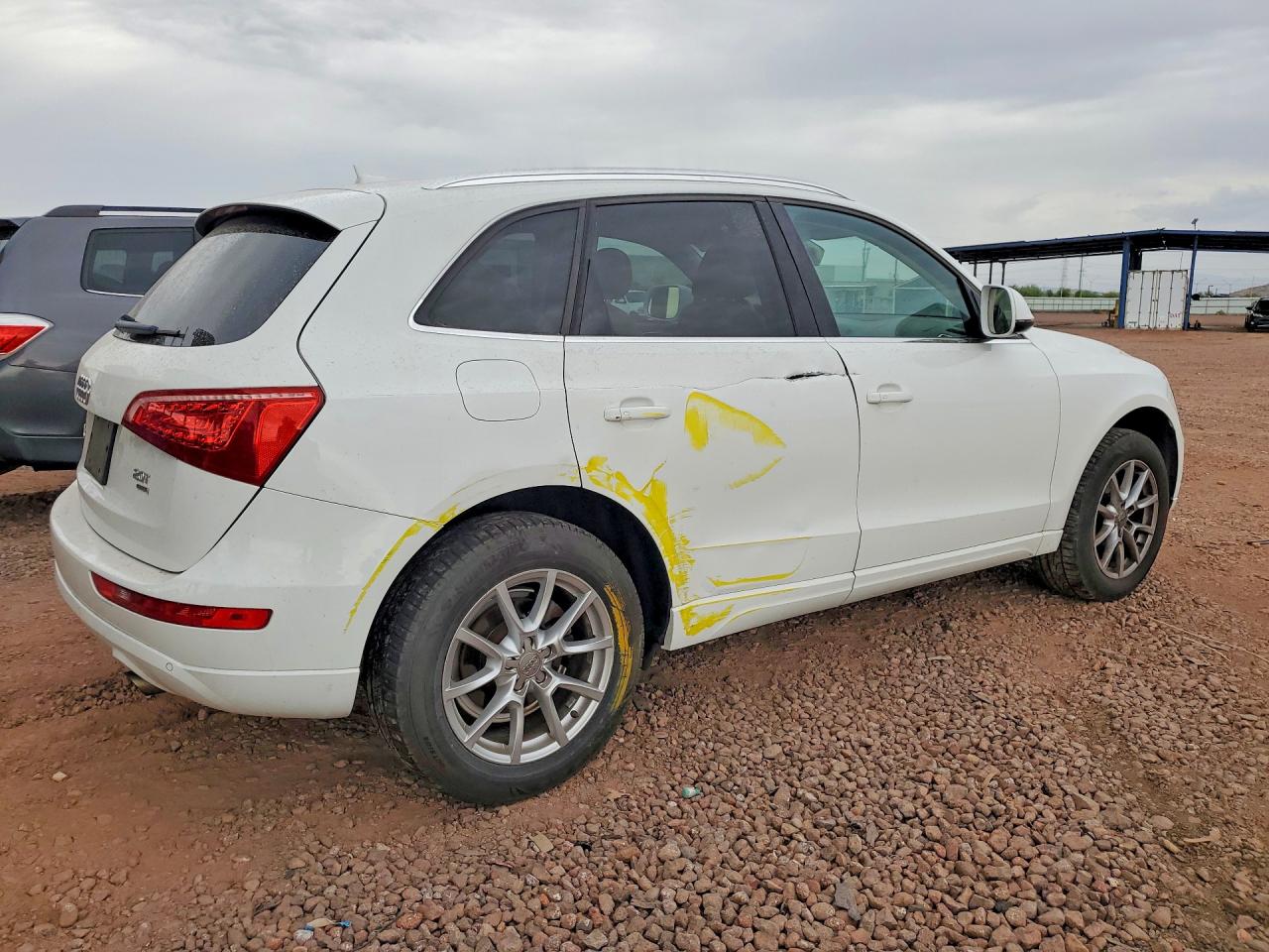 2011 Audi Q5 Premium Plus White vin: WA1LFAFPXBA050255