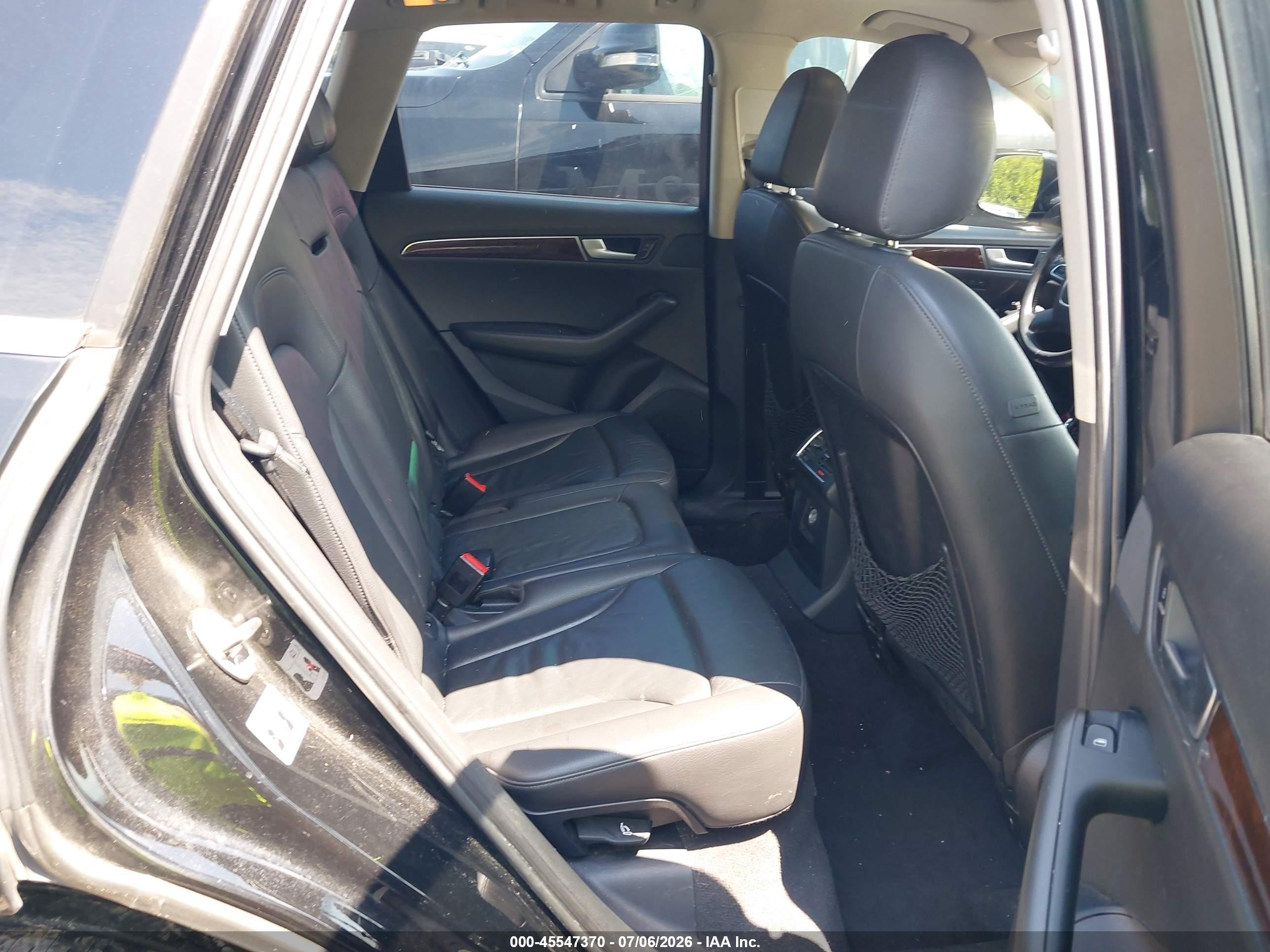 2011 Audi Q5 2.0t Premium Black vin: WA1LFAFPXBA069629