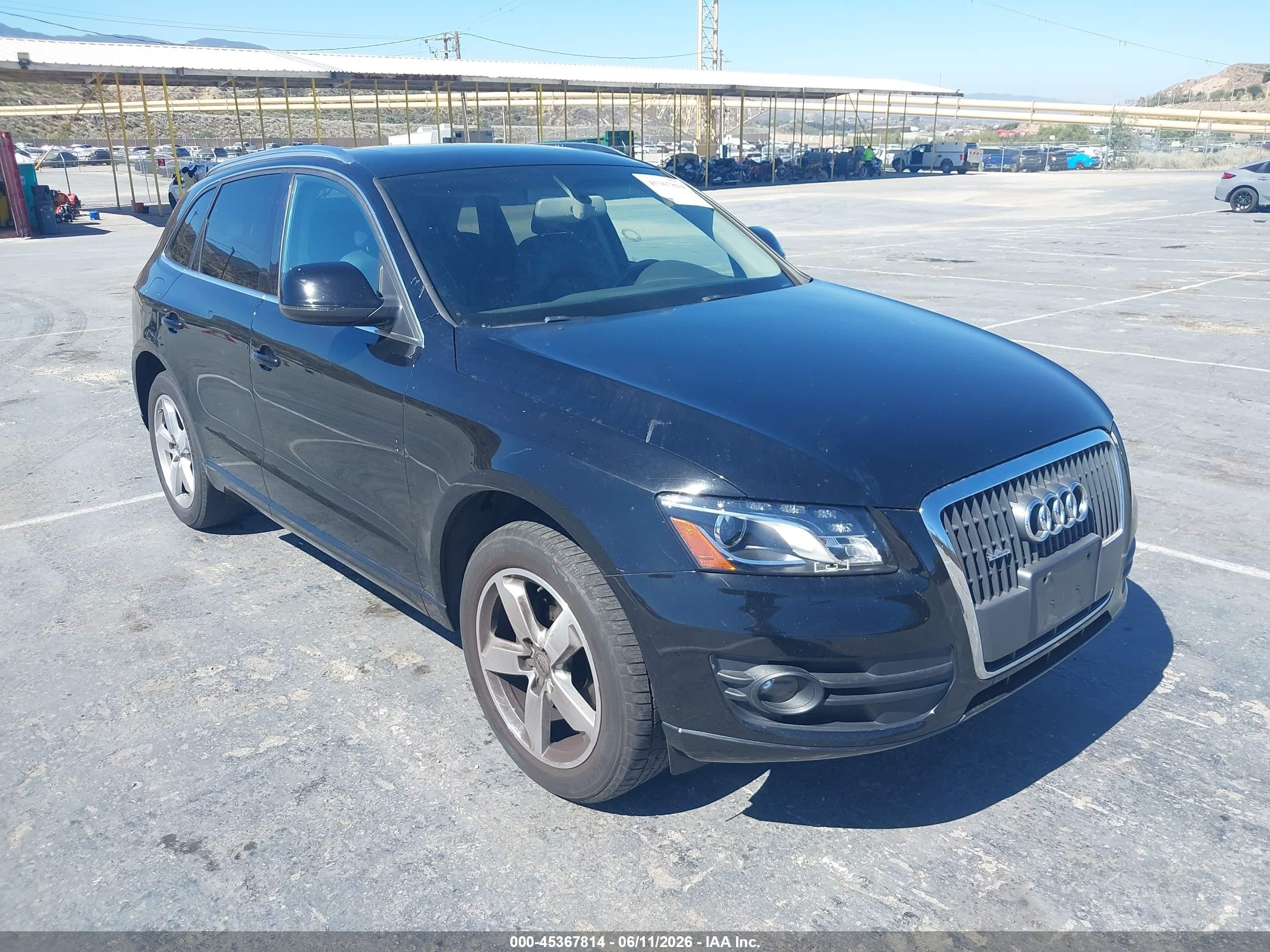 2012 Audi Q5 2.0t Premium Black vin: WA1LFAFPXCA002482