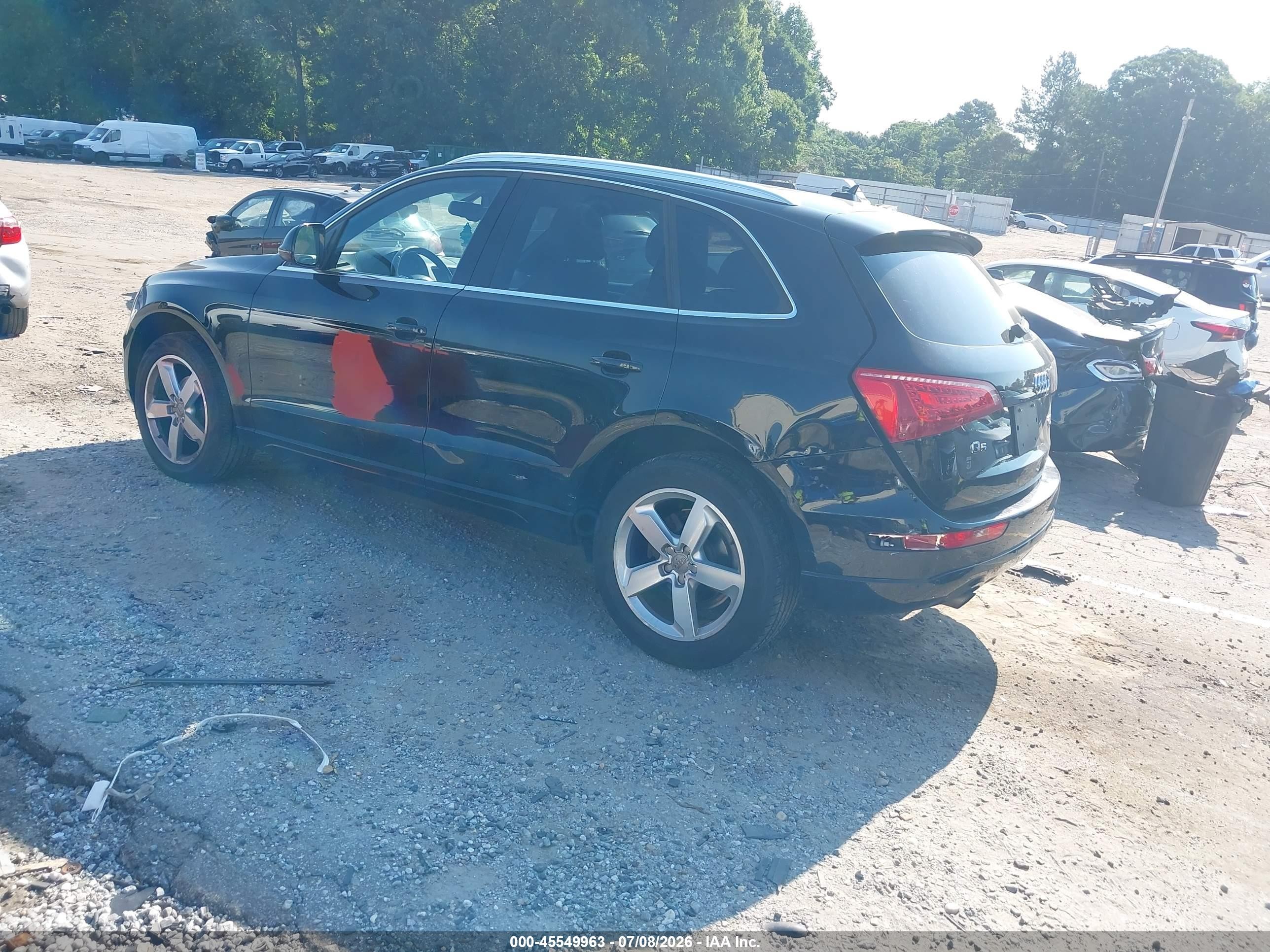 2012 Audi Q5 2.0t Premium Черный vin: WA1LFAFPXCA053335