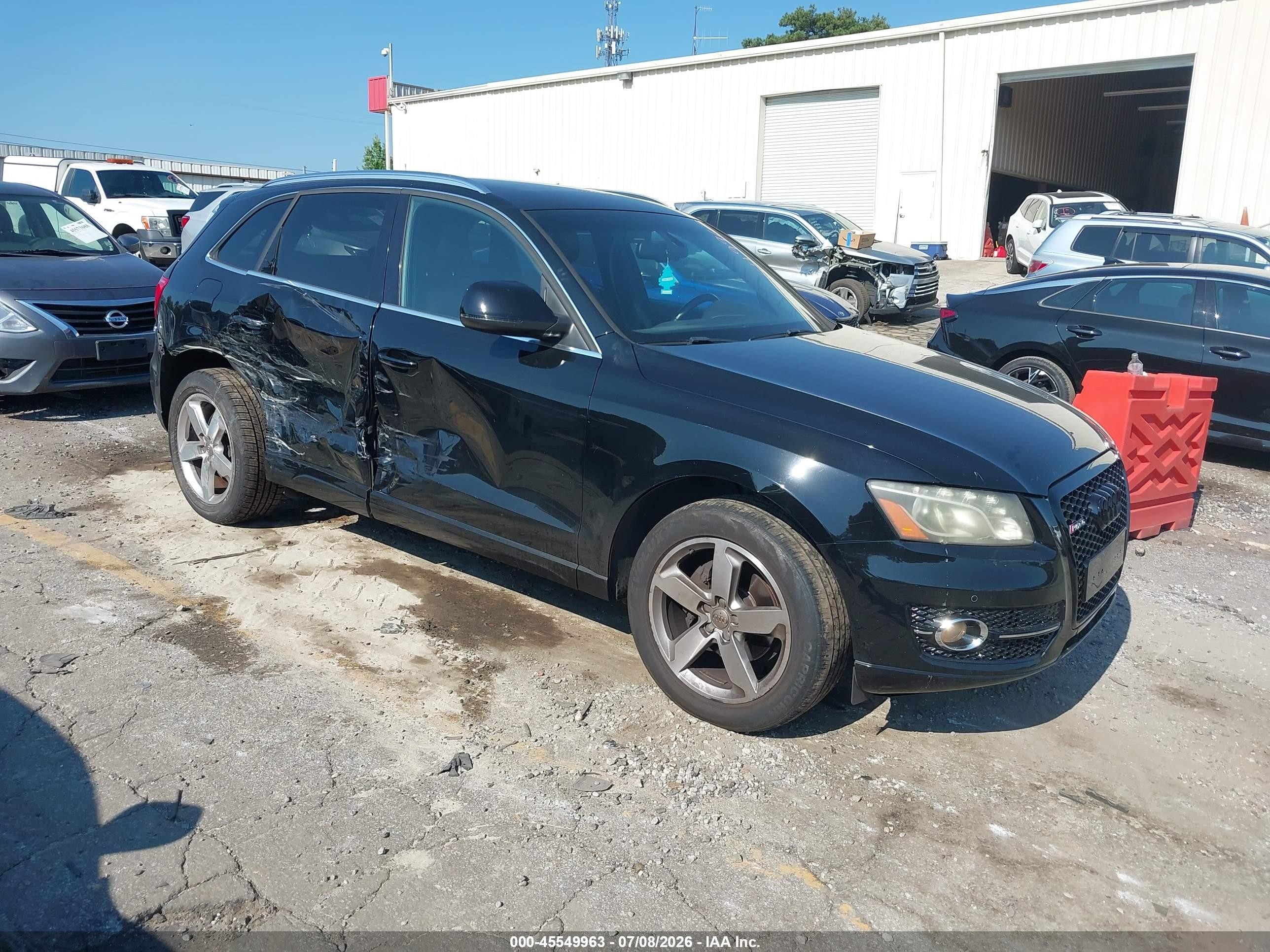 2012 Audi Q5 2.0t Premium Черный vin: WA1LFAFPXCA053335