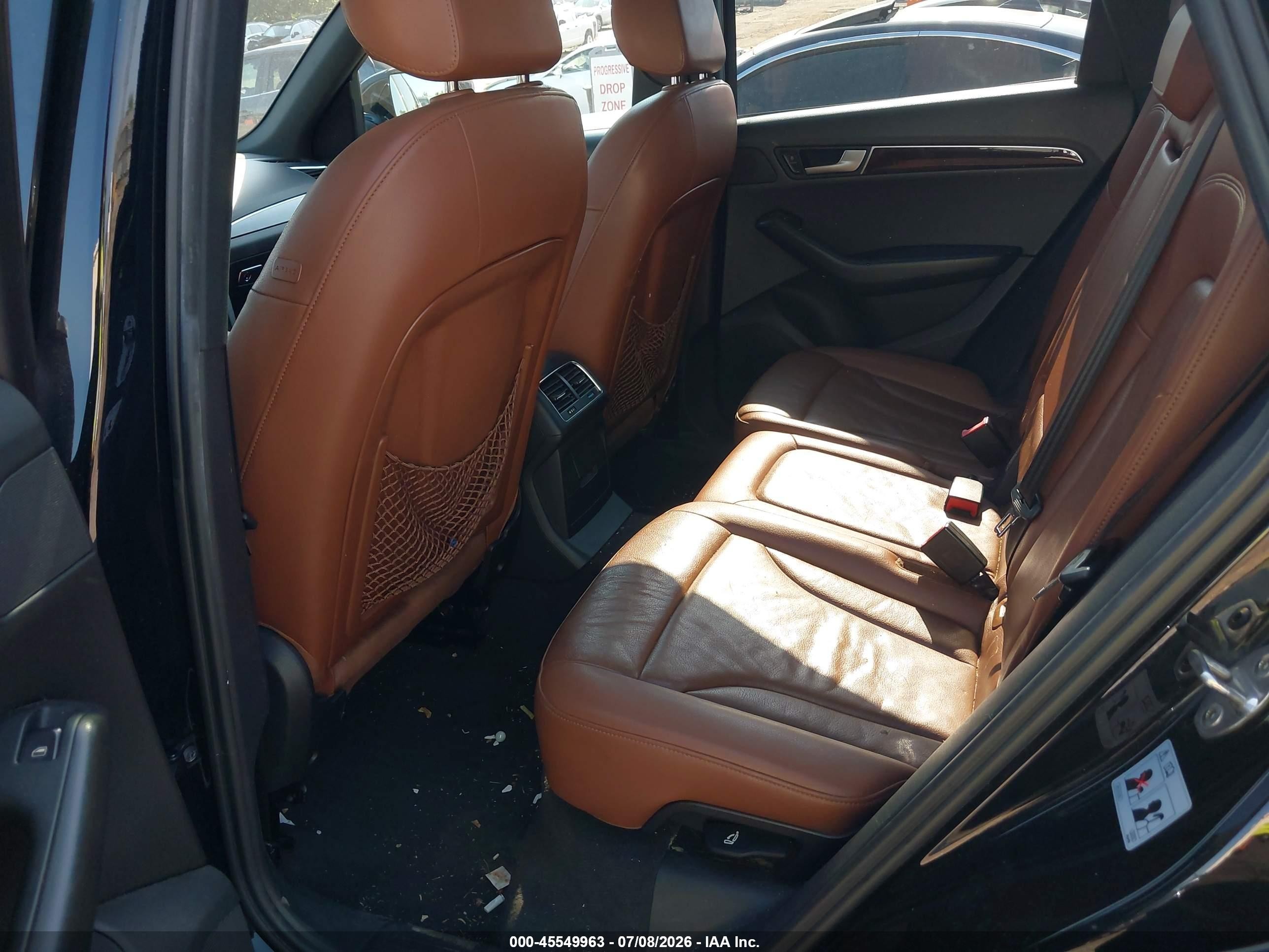 2012 Audi Q5 2.0t Premium Черный vin: WA1LFAFPXCA053335