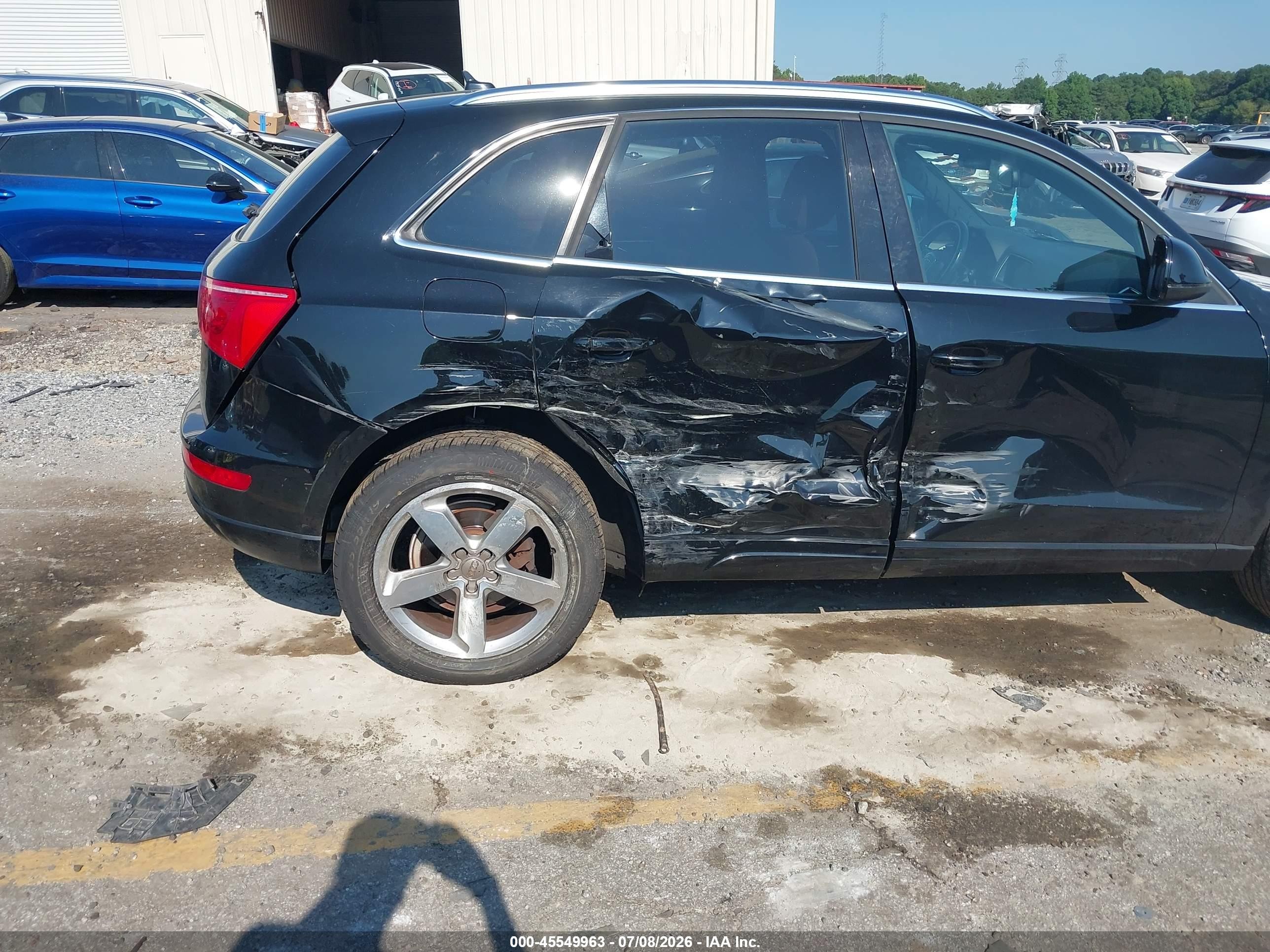 2012 Audi Q5 2.0t Premium Черный vin: WA1LFAFPXCA053335
