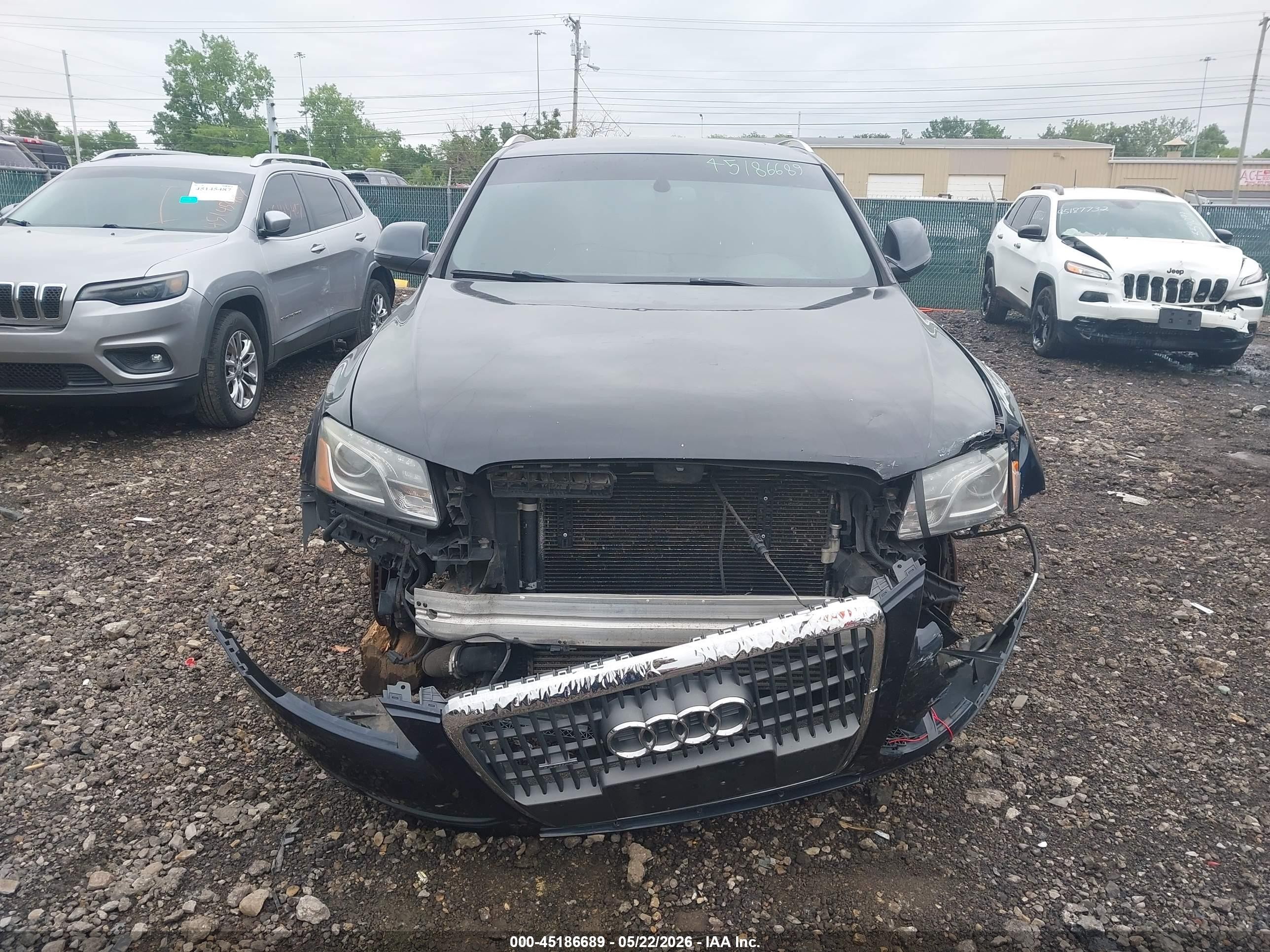 2012 Audi Q5 2.0t Premium Blue vin: WA1LFAFPXCA093348