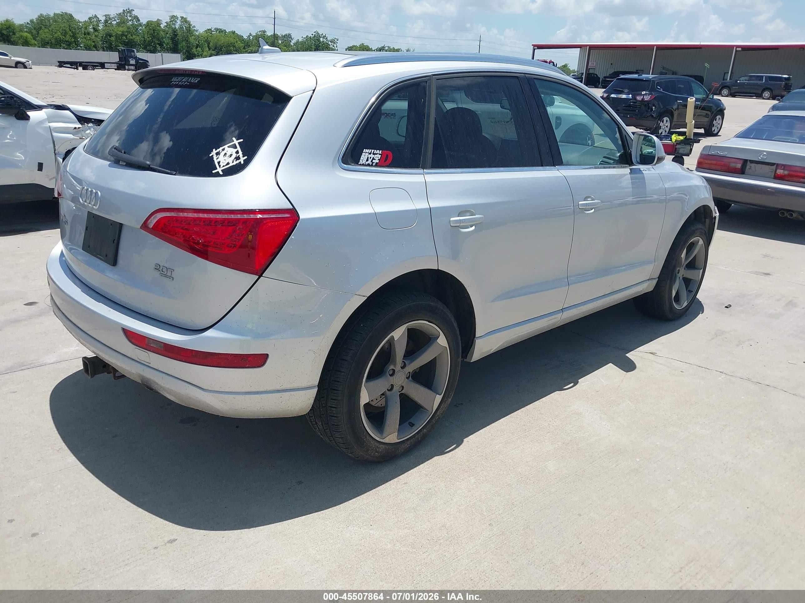 2012 Audi Q5 2.0t Premium Silver vin: WA1LFAFPXCA097240
